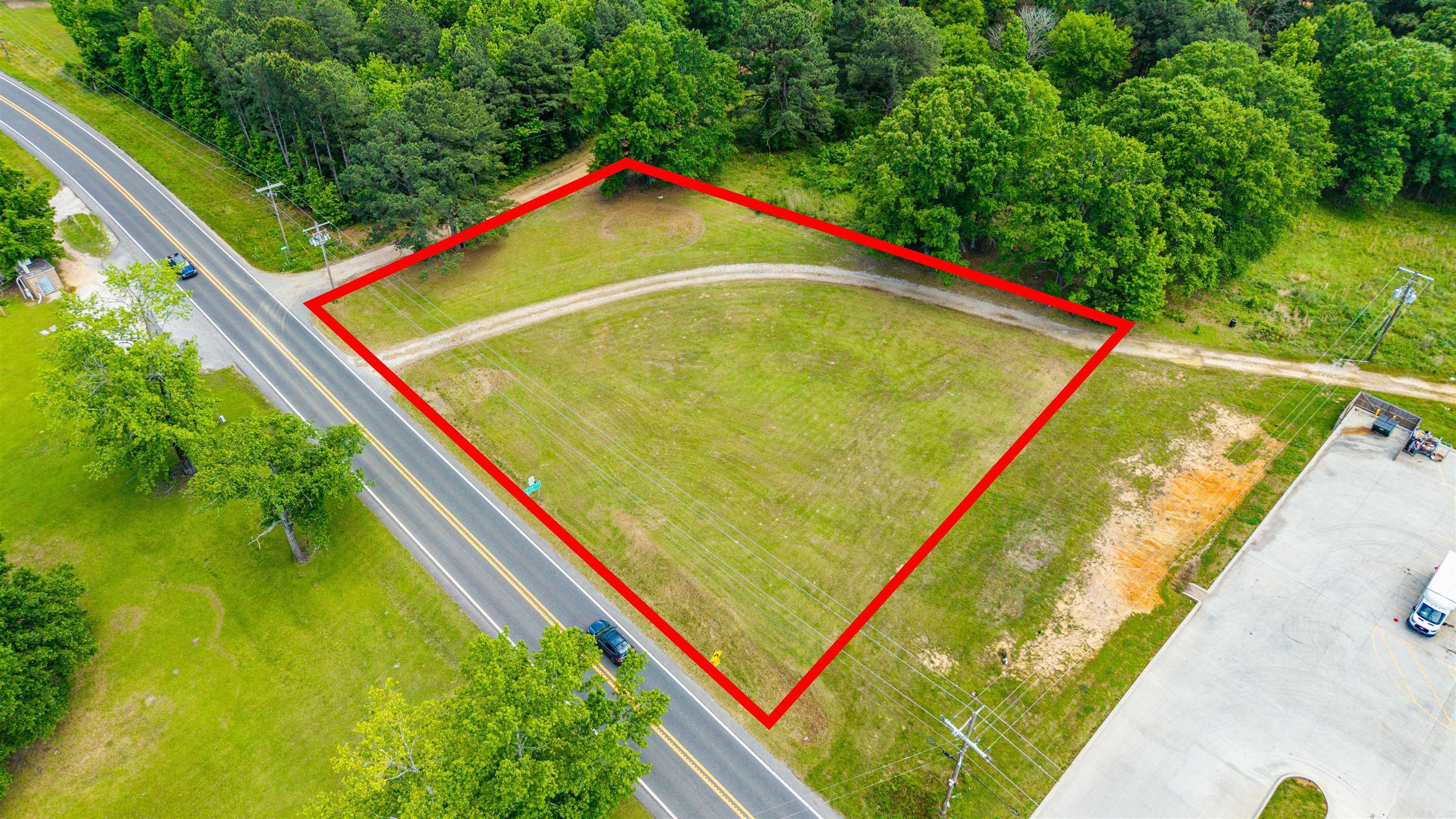 Great location near Lake Degray Resort and Golf Course! 230' AR Highway 7 frontage at the corner of Hwy 7 and Scottland Lane.
