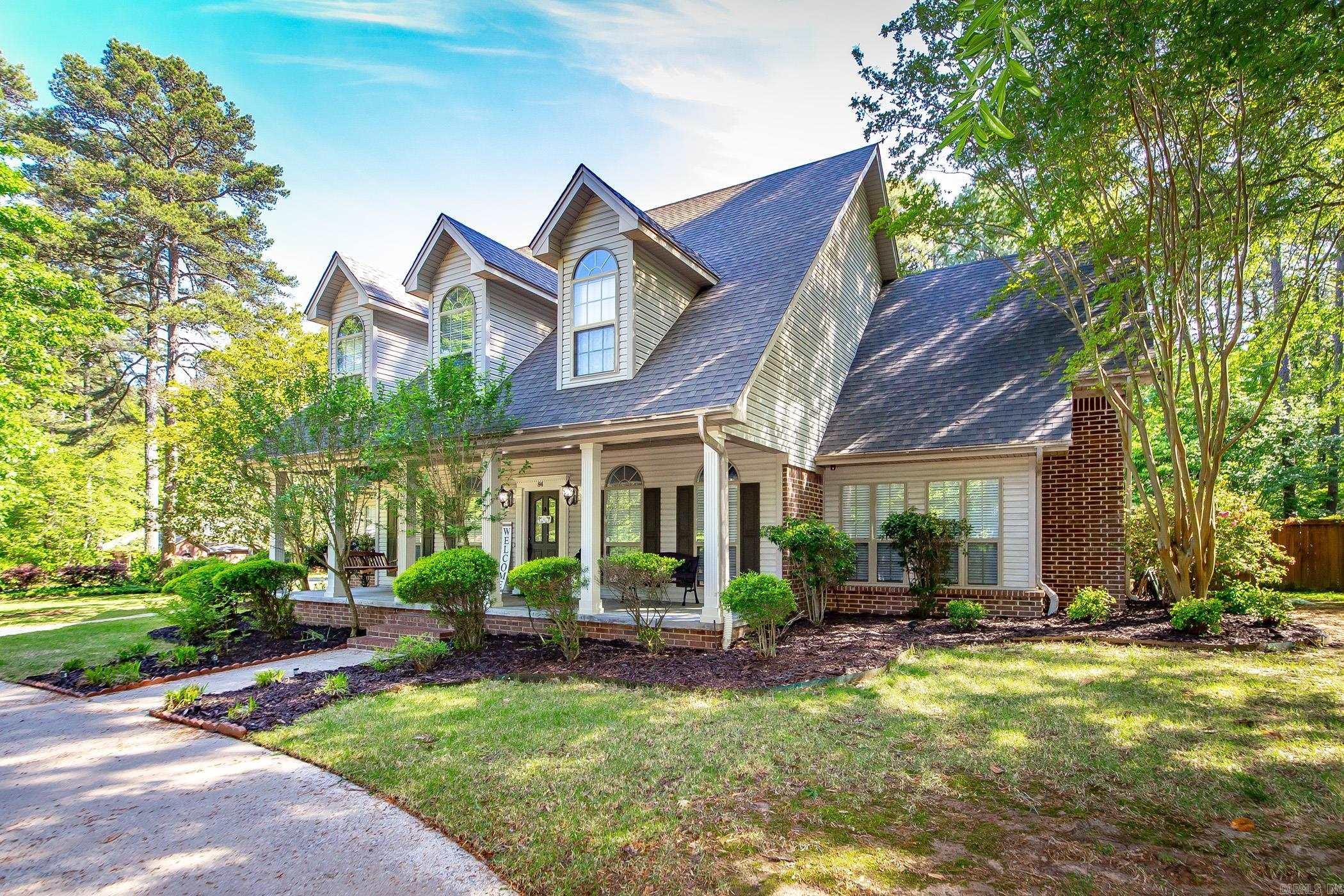 Welcome to your dream home—a stunning Southern-style retreat nestled on a peaceful 1.7-acre lot in a quiet, low-traffic subdivision. With 5 spacious bedrooms, 3.5 bathrooms, dedicated office, & large bonus room, this home offers the perfect blend of space, privacy, & functionality. Step inside to discover a beautifully updated kitchen featuring modern finishes, perfect for entertaining or cozy family dinners. The primary suite has also been recently renovated offering a luxurious & serene escape at the end of the day. Upstairs, you'll find a generous bonus area, additional bedroom & full bath—ideal for guests, teen suite, or multi-generational living. There's even walkin attic storage, providing tons of room to stay organized. Outdoor living shines w/an inviting in-ground pool, a cozy fire pit seating area, & plenty of yard space to roam or garden. The front circle drive adds to the classic Southern curb appeal while offering extra parking for guests. With both front and back staircases & direct access to the garage, this home was designed for convenience and flexibility. Whether you're working from home, entertaining, or just looking for your own personal retreat. This home is it!