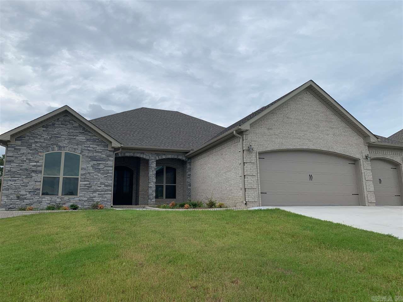 New construction. 4 bedroom, 2.5 baths with a split floor plan. Master has closet leading to laundry room. Kitchen and living room are open. 3 car garage and floored attic storage with full stair case.