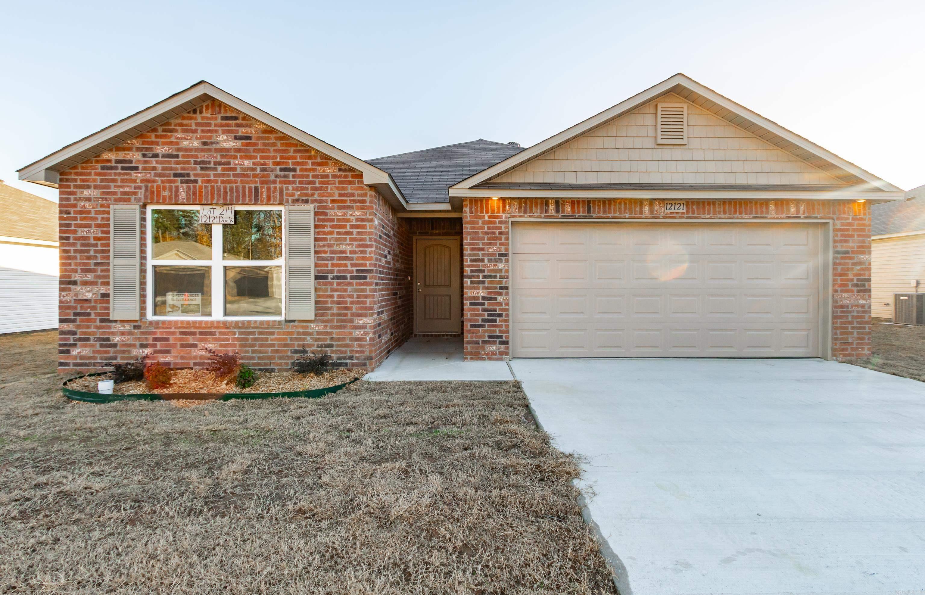 The beautiful Taylor plan. A lovely welcoming entrance opens into a large living room with lots of natural light. An open kitchen with room for movement, and a generous corner pantry. The master bedroom has two closets! Amazing home in an amazing location. Springlake Trails is moments down the road from East End Middle School. This home comes with a 2-10 Home Buyer's Warranty with $0.00 deductible.  Upgrades in this home: plumbing faucet upgrade 2, 8" deep Kitchen sink, door bell, added cable jack, laminate flush bar top in Kitchen, Luxury Vinyl Plank flooring in wet areas and Living Room and adjacent hallways, raised ceilings in Living Areas per municipal requirements, Cheyenne style interior doors, baseboards level 2, full sod, microwave hood in Kitchen, smooth top range.