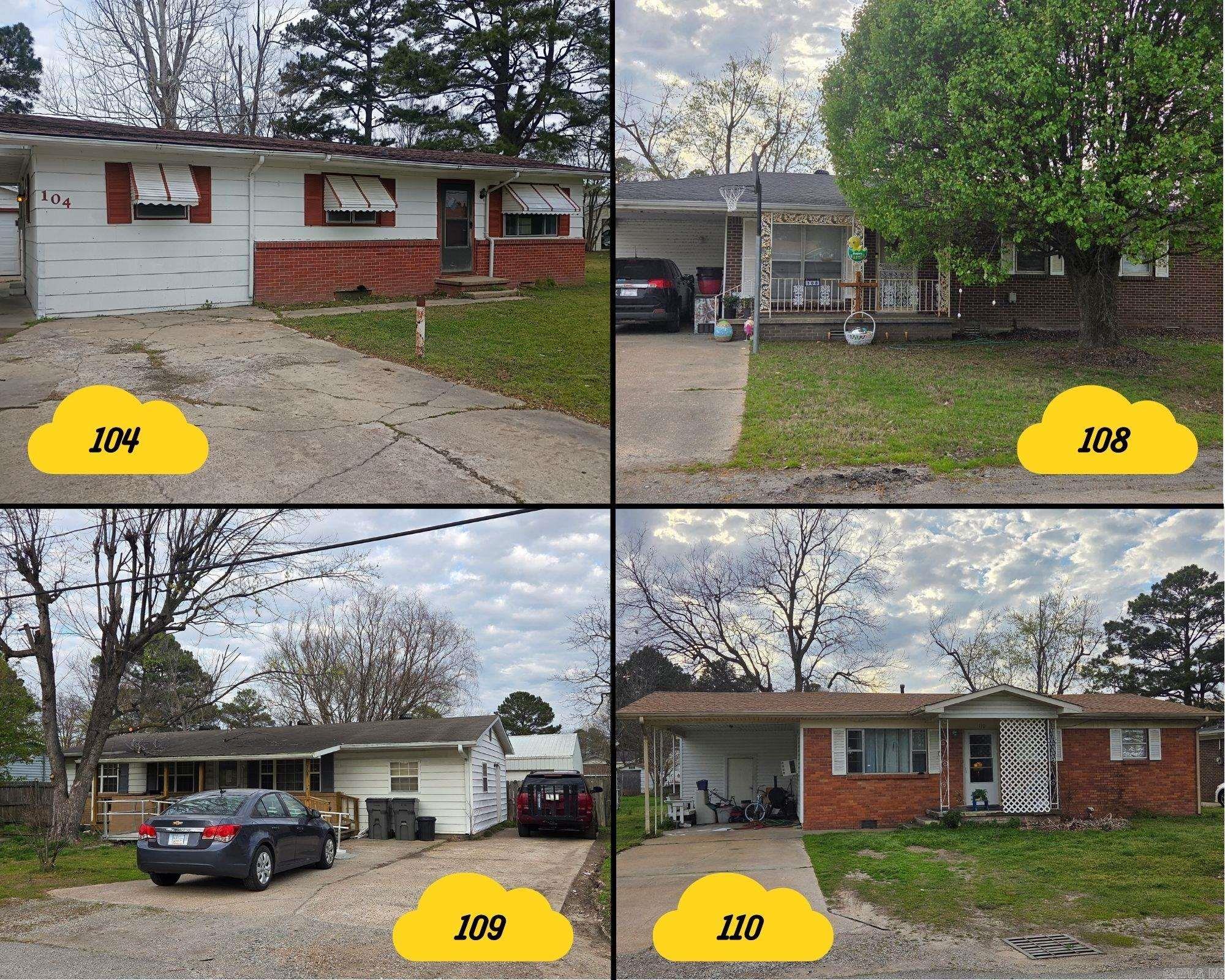Great investment opportunity with strong rental potential! This unique property features four single-family homes situated together, offering versatility and steady income possibilities. Three of the units offer 3 bedrooms, while one spacious unit features 4 bedrooms—providing a great mix for tenant demand. Each home is equipped with central HVAC for year-round comfort. Three of the properties include detached shop buildings, adding extra value for storage, hobbies, or additional rental appeal. Two of the homes have newer roofs, helping reduce immediate maintenance concerns. Whether you’re looking to expand your rental portfolio or invest in a multi-unit property with solid potential, this is an opportunity you won’t want to miss!