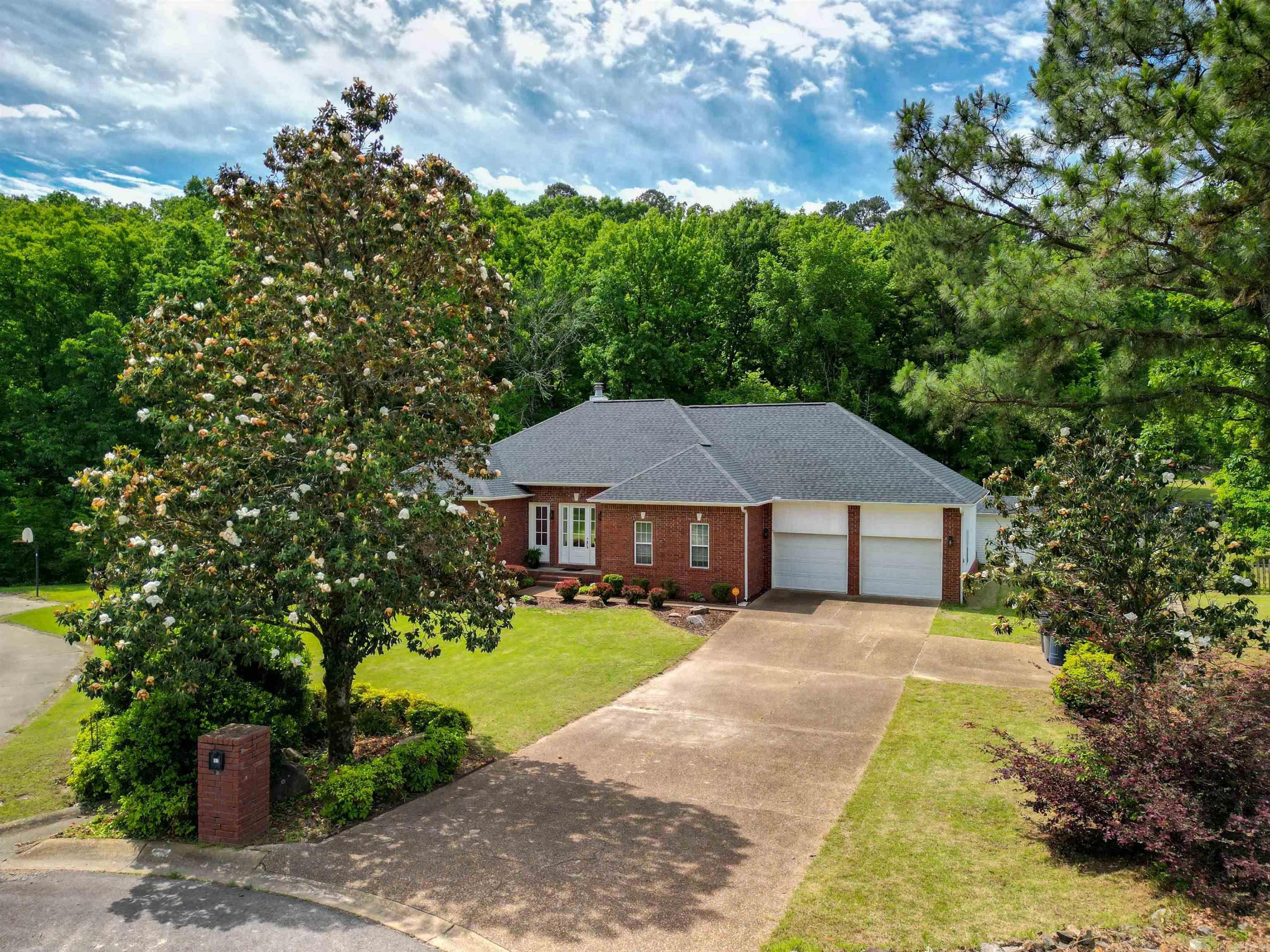 Welcome to Eastgate ll. This 4 bedroom, 2 bath home has been tastefully remodeled w/ fresh paint, stylish lighting updates throughout, new landscaping & all new appliances. The house has a great one level floor plan highlighted by a privately situated master suite & bath. Enjoy the oversized garage, sparkling heated pool w/ water feature, and quiet cul-de-sac setting in this well-established neighborhood. Roof was replaced in 2024.