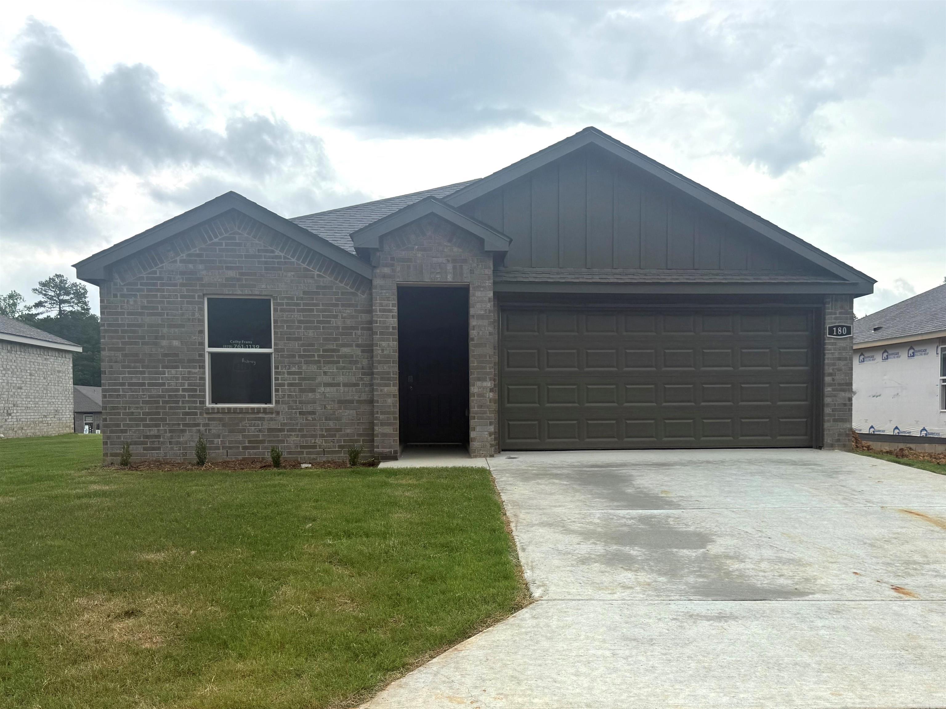 Beautiful Biscoe plan in Stone Canyon, located in Maumelle, Arkansas! These new construction homes feature modern finishes for comfortable living! Each home flooring will be LVP flooring and carpet. In the kitchen and bathrooms, you’ll find beautiful quartz countertops. The primary bathroom features a walk-in shower and a quartz vanity! Each home will have 4-sides brick with Hardie® siding per plan. These homes come with a programmable thermostat! 10-year limited Homebuyer’s Warranty! All photos are stock photos, representative of plan only and may vary as built. Annual taxes is an estimate. Taxes are TBD. HOA dues are $150 annually with a $75 transfer fee. Special Improvement Tax of $420 annually.