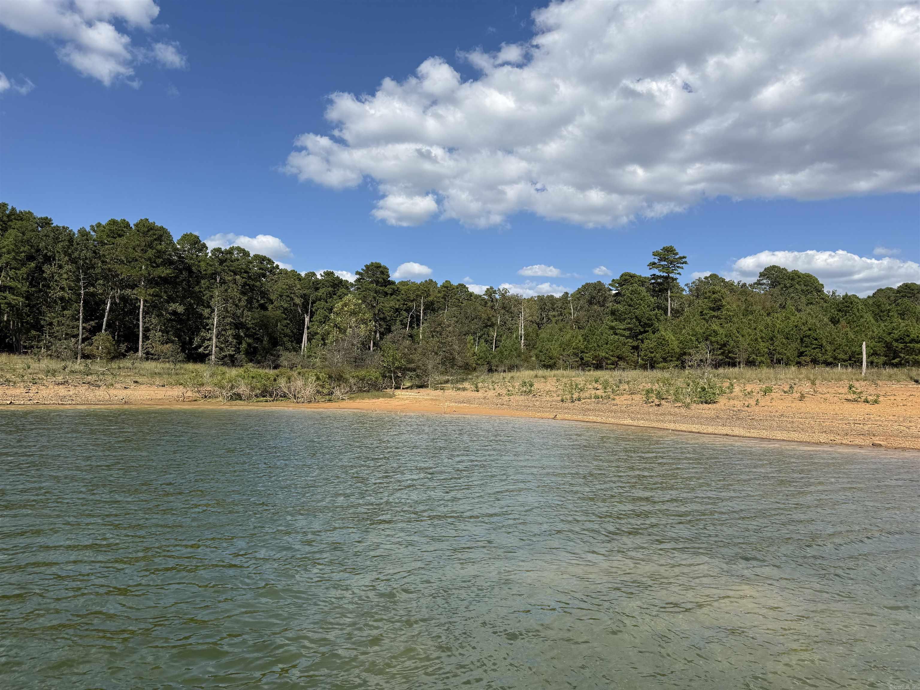 LAKEFRONT, LAKEVIEW LIVING AT ITS BEST!  Discover the perfect spot to build your dream home on this beautiful one-acre lakefront lot nestled in a quiet, desirable subdivision. Owner has recently cleared the lot, so it is ready for you to build your dream!  With a low white line and a gentle walk down to a beach area - ideal for swimming, relaxing, or launching your kayak.  Just minutes from the golf course too! Enjoy peaceful mornings by the water and afternoons on the fairway - the perfect blend of lake life and leisure.  Your lakeside escape awaits!