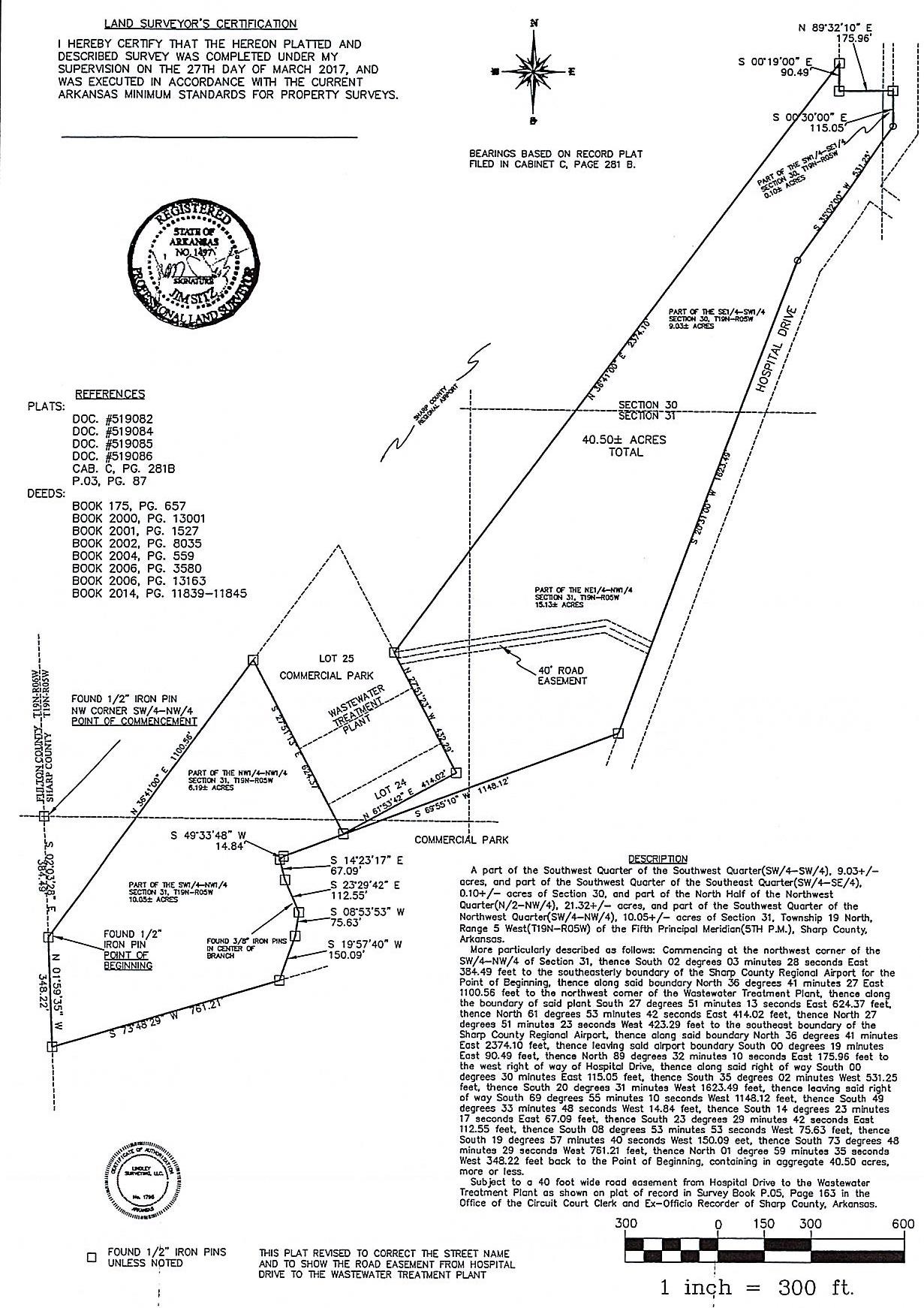 Metes & Bounds - Commercial Sale