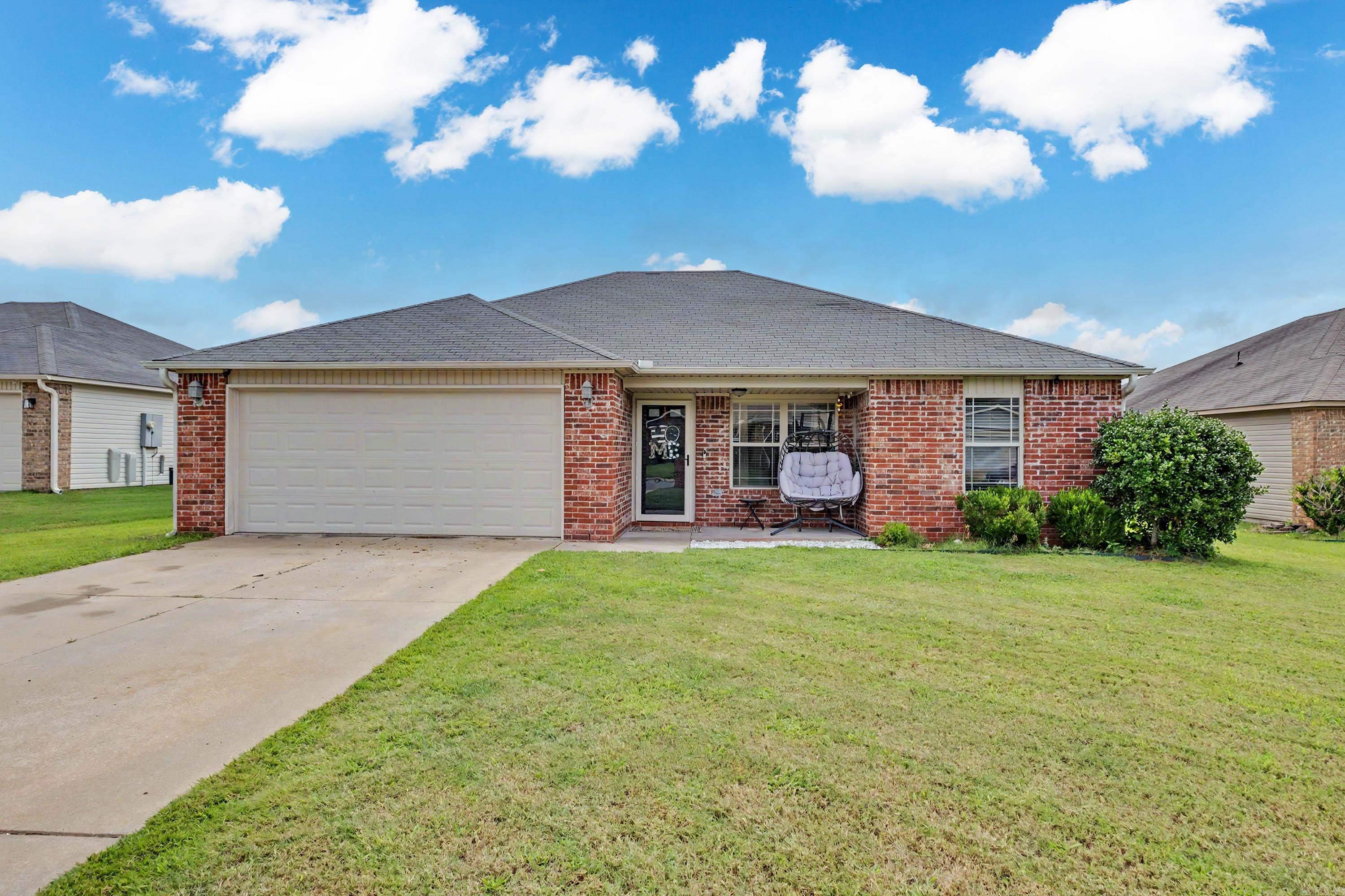 Affordable, move-in ready, and pre-inspected—three things today's buyers are looking for! This beautifully maintained 3-bedroom, 2-bath home offers 1,179 sq. ft. of comfortable living space designed for both everyday living and entertaining. Step inside to an inviting floor plan featuring crown molding, abundant natural light, and a spacious living area that flows seamlessly into the kitchen and dining space. The kitchen offers ample cabinet storage, generous counter space, and a breakfast bar perfect for morning coffee or gathering with family and friends. The primary suite features elegant tray ceilings, a spacious layout, and an ensuite bath with dual vanities. Two additional bedrooms provide flexibility for guests, a home office, or hobbies. Enjoy peace of mind knowing both the interior and exterior HVAC units were replaced in 2023. Outside, you'll find a large backyard with plenty of room for pets, play, gardening, or future outdoor entertaining. Thoughtfully priced and offered with added transparency, this home delivers exceptional value while being conveniently located near schools, shopping, dining, and everyday amenities. Schedule your private showing today!