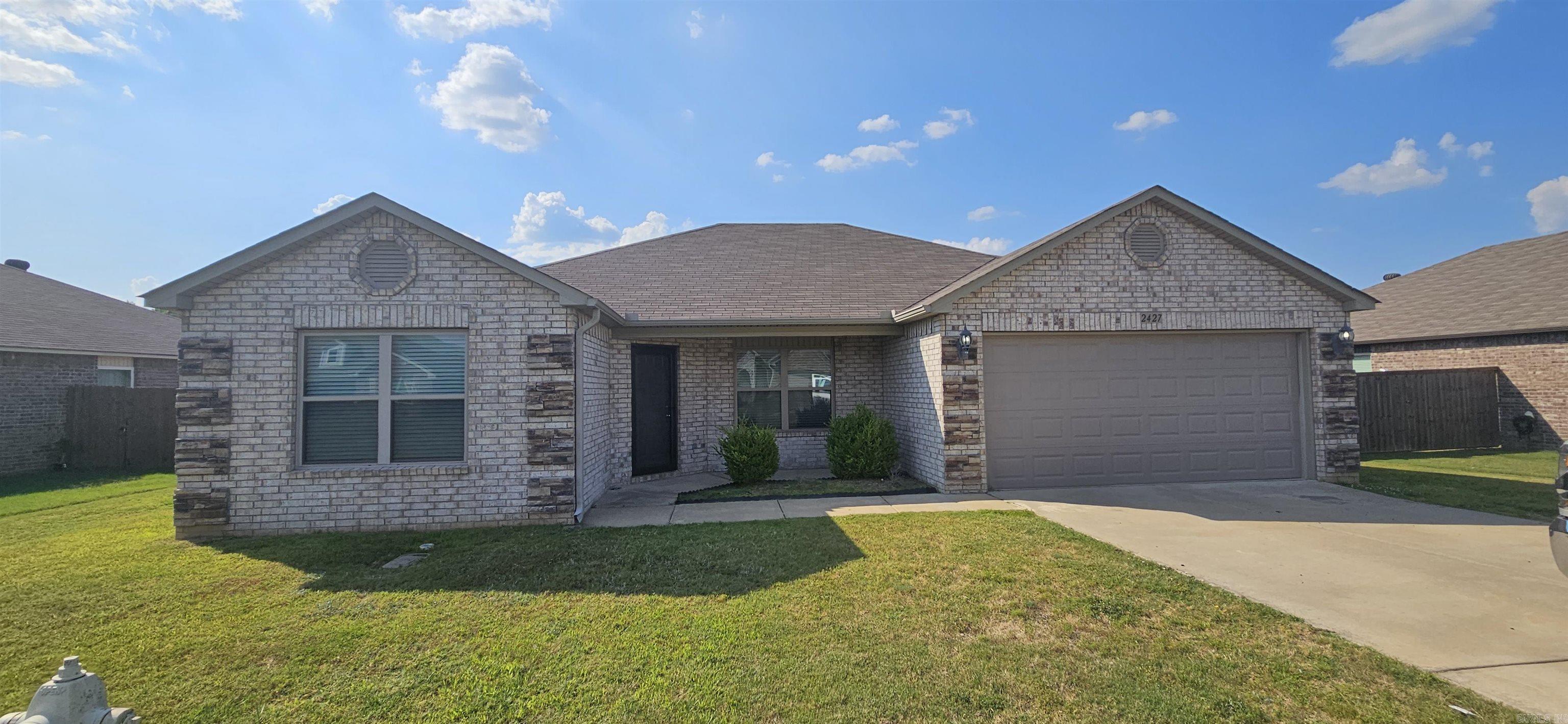 NON- Smoking 4 bedroom 2 bath ALL ELECTRIC house for Rent in Cabot. Newer home. The kitchen is furnished with a range, dishwasher, disposal and microwave. Fridge is not maintained by owner. Also included are blinds throughout, carpet and ceramic tile floors, a dining area, large walk-in closet in the master bath, washer and electric dryer connections in a separate utility room, fenced back yard, patio, attic storage, and 2 car garage. A small pet may be considered.