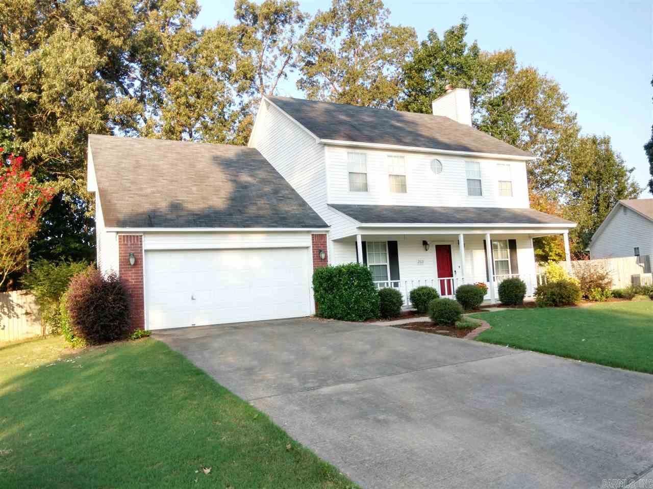 Charming 3 bedroom 2.5 bath home plus office!  Spacious kitchen opens into the large living room. Office is located off of the kitchen. Separate laundry room and lovely half bath downstairs. Large master with sitting area upstairs, master bath has a luxurious jetted tub and an unbelievably large walk-in closet. Nice neutral paint colors throughout, New Tile in kitchen, hall, half bath and laundry room. Great New gas range in kitchen. Huge backyard with double gate and storage building.