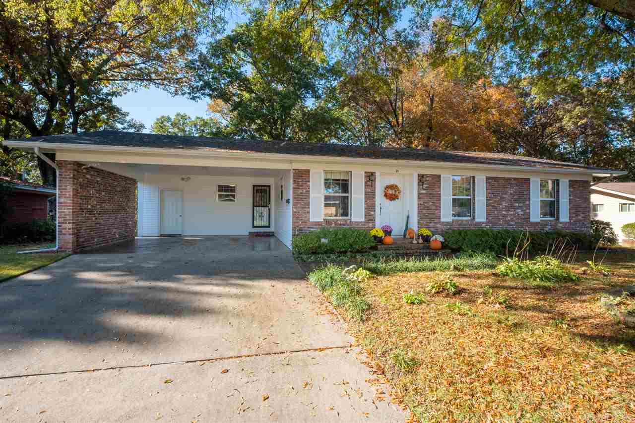 Absolutely Charming one level home with 3 BR/2 BA, three living areas, laundry room with a lot of storage. Very private and peaceful back yard. House is in impeccable shape and move in ready. Roof < 5 years old, hot water tank 2018.  There are hardwoods under the carpet in a portion of home.  Don't miss out seeing this amazing home!!  SEE SHOWING REMARKS.