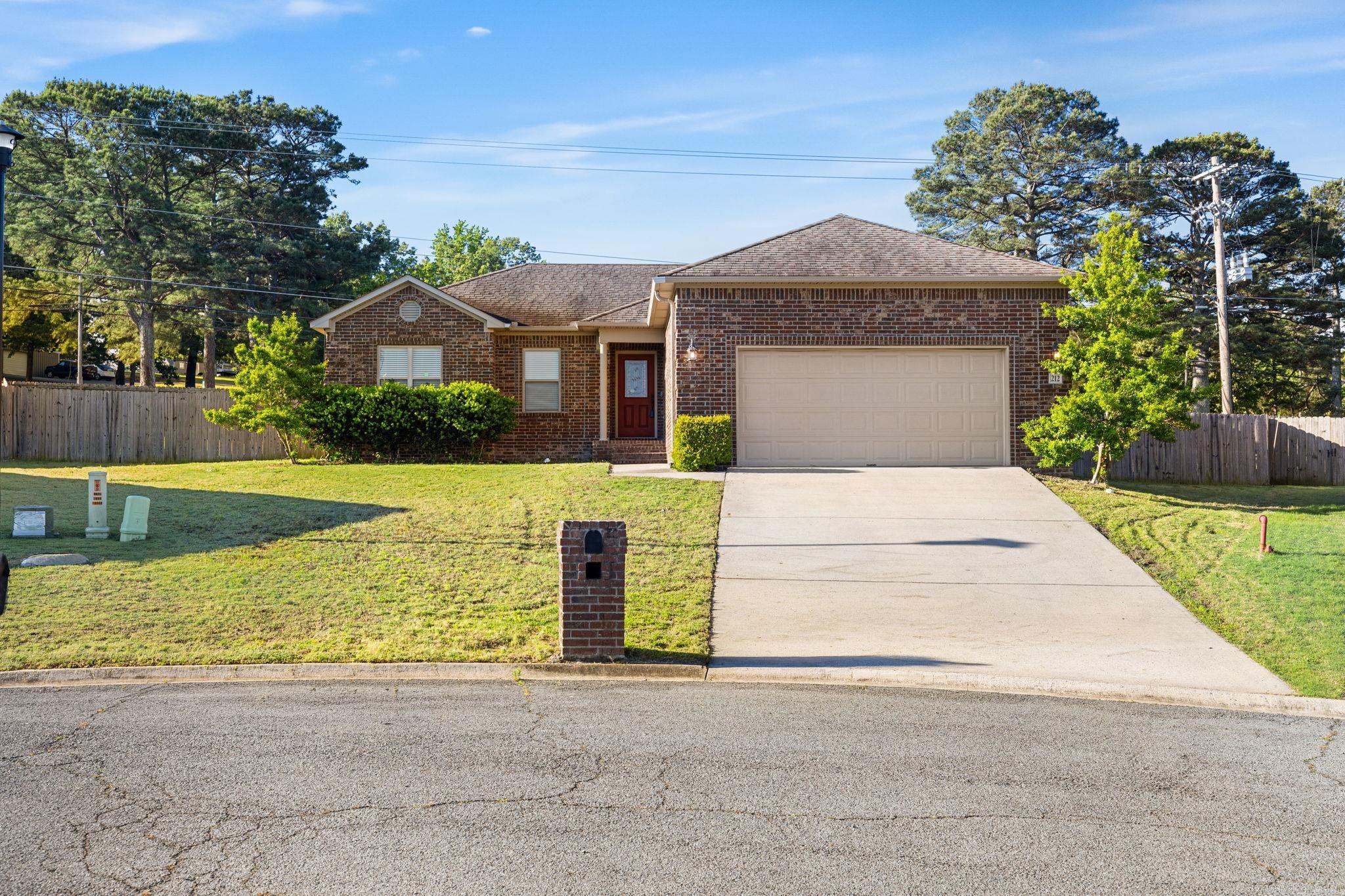 Huntington Place beauty – this address is calling your name! This well-maintained, all-brick home offers 3 bedrooms and 2 baths, along with a fully fenced backyard and a covered patio, ideal for outdoor relaxing, grilling, or entertaining.  Inside, you’ll love the popular split floor plan. The center of the home features an inviting living area that flows seamlessly into the kitchen and dining space, creating a comfortable layout for both everyday living and hosting guests.   The private primary suite is thoughtfully separated from the two guest bedrooms. It includes two vanities, a separate soaking tub, a custom tile shower, and spacious closets, offering a true retreat at the end of the day. The guest bedrooms are generously sized, share a convenient hall bath, and provide plenty of closet space.  With its traditional design, brick construction, and appealing outdoor space, this Huntington Place home is move-in ready and checks all the boxes. Don’t miss your chance to make it yours!