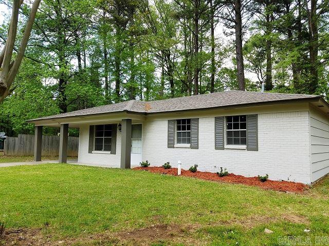 What a winner! This completely remodeled 4 BDR home on ½ acre is like new and has a perfect layout. Lots of natural light, open to kitchen/dining. Front porch gives you a great place for coffee, Back yard is spacious w/fence & Backs up to woods, Tucked into a no traffic area w/great neighbors. This seller has replaced the entire kitchen and baths, granite kit counter, New flooring, New AC, New Light fixtures and New paint inside and out & much more!. Move in ready and waiting for the next family to enjoy.