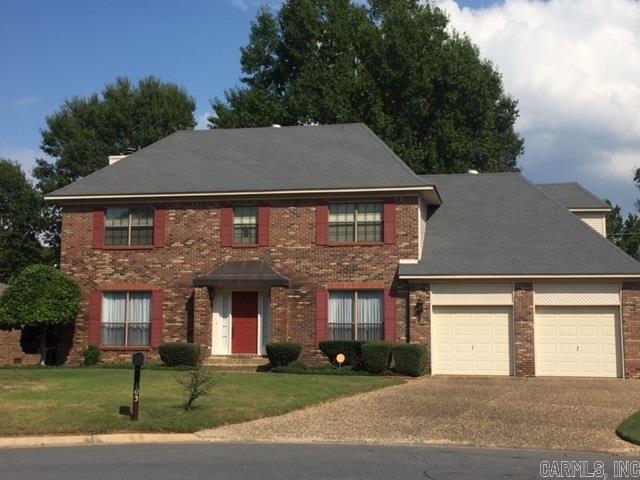 What a find!!! Spacious one owner home on private cul de sac! Perfect family home! Large great room features WBFP with custom built mantle. Formal LR & dining room. Super nice kitchen has breakfast area,center island and tons of cabinets.  4BR + game room or office.  This home has it all!  Unfinished area on 3rd floor for additional storage.  Huge, level lot is partially fenced and has new deck.