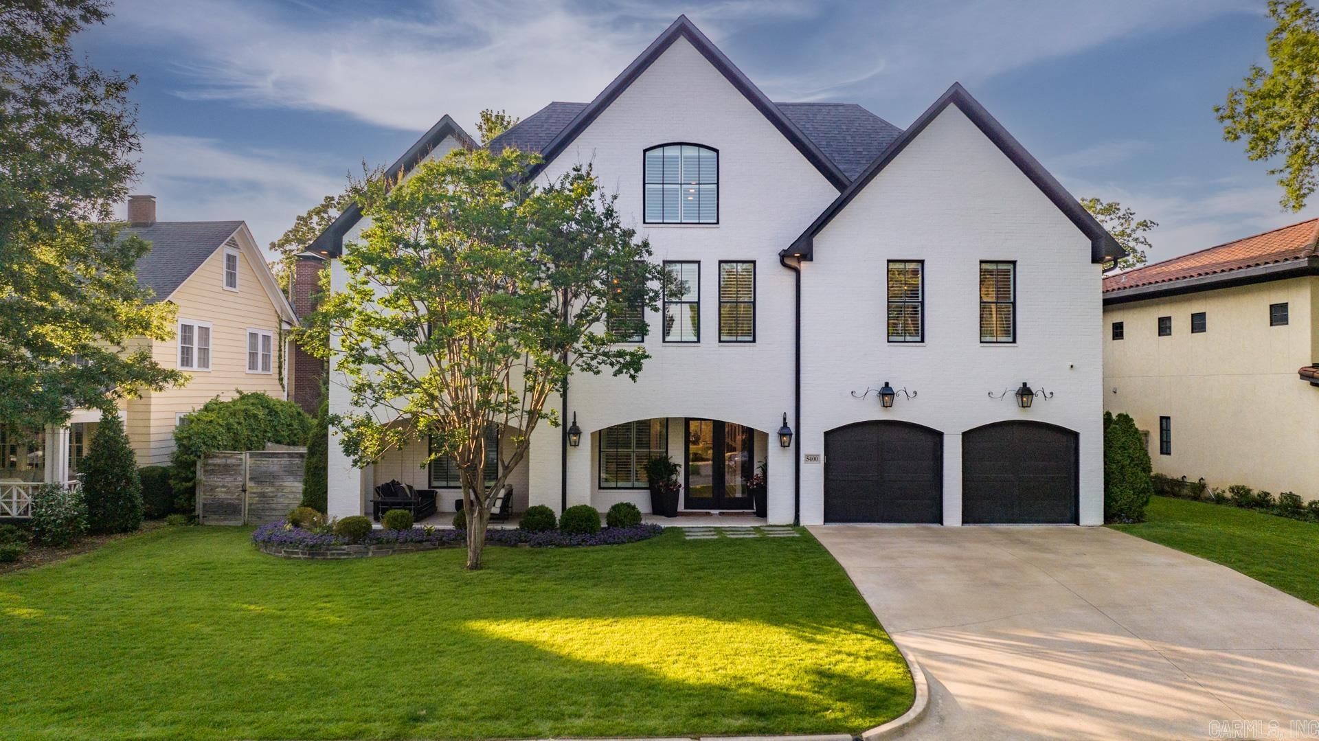 Spectacular Prospect Terrace home!  Gorgeous inside and out, custom built in 2019. Exquisite design and fantastic floor plan with every amenity. This home provides the ultimate atmosphere for family living and sensational entertaining both indoors and out.  Beautiful entry with formal living rm, elegant banquet dining with built ins, stunning gourmet kitchen with top-of-the-line appliances adjacent walk-in butler's pantry, inviting family room with coffered ceiling fireplace and custom-built ins. Full guest suite on main. Upstairs: Luxurious primary suite with sitting area, 2 additional large bedroom suites, media/playrm and sep. study. Upper floor: spacious game rm/5th bedroom with full bath. Outdoor screened terrace w/cooking station, fabulous landscape with pool/fireplace. Garage. A must see!