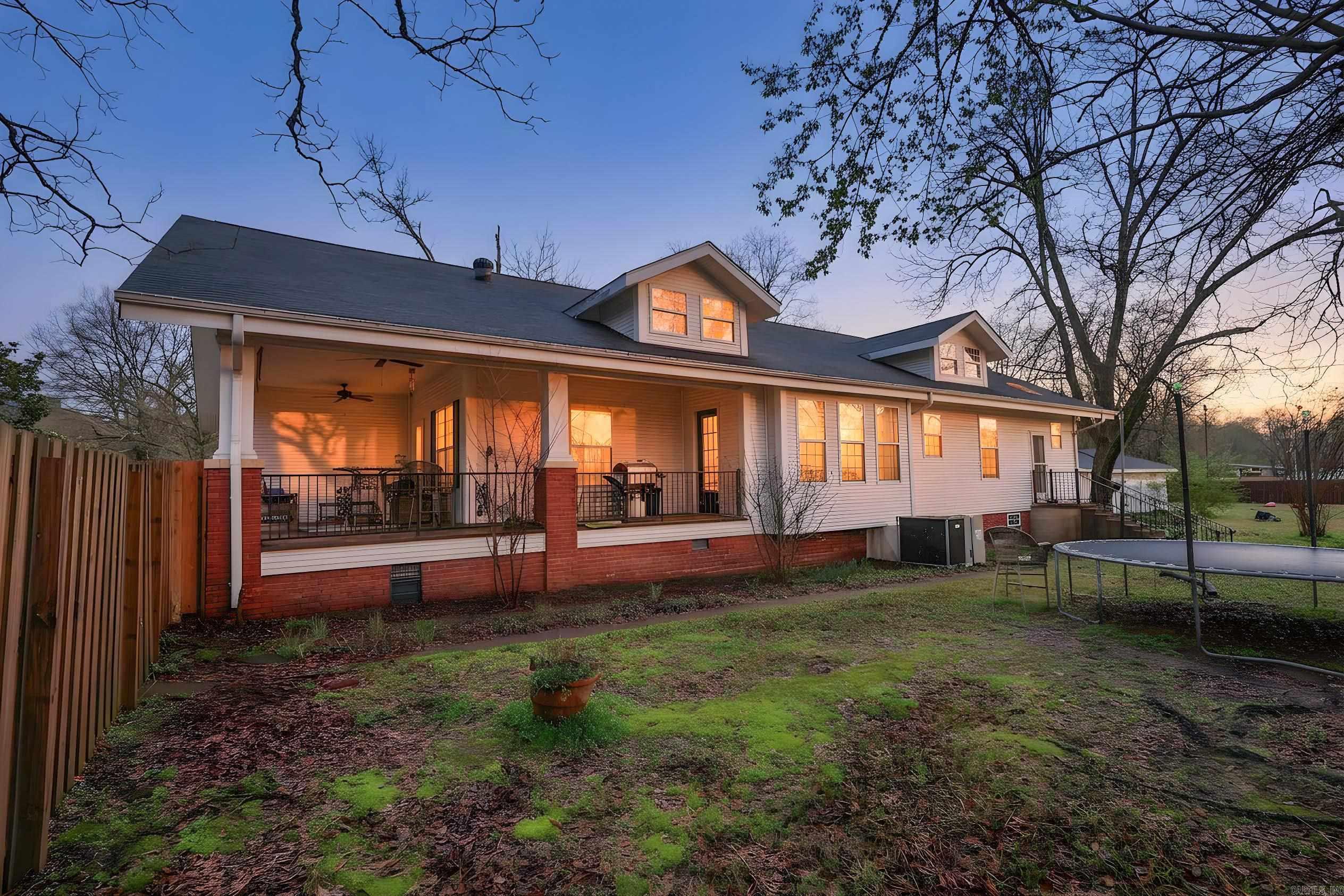 Spacious and full of character, this beautifully remodeled historic home is located in the heart of Amity just off the town square. Offering 5 bedrooms, 3 bathrooms, and approximately 3,236 square feet of living space, this property blends timeless charm with modern updates. The home features inviting porches that are perfect for relaxing and enjoying the activities around town. A new roof was installed on both the home and the 3-car garage in 2025. The fenced backyard provides space for outdoor enjoyment, pets, or gardening. With its prime location, located on 1± mile to the Caddo River, generous square footage, and historic appeal, this home is a rare opportunity in downtown Amity.