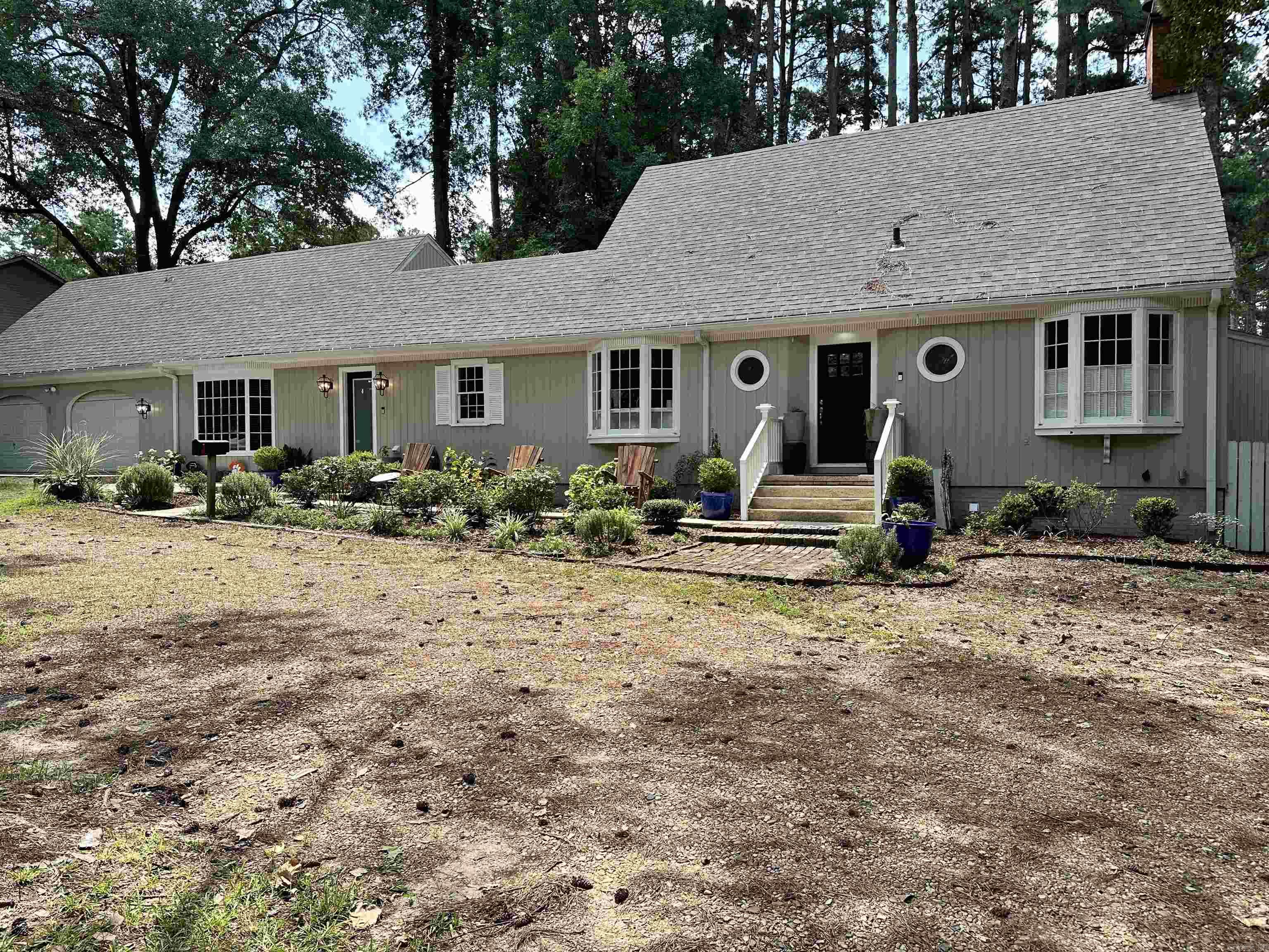 This gorgeous home has had many updates from the kitchen to bathrooms and paint. When you walk in the front door are welcomed in to a warm and friendly family den with plenty of light and a site-built fireplace. The Kitchen has granite counters with new tile backsplash, stainless appliances, new pot filler at the stove plus new pantry. this home has two living areas and as you begin through the house you will see the 2nd living area with fireplace and dining area. The master bedroom is downstairs. It is large with an in-suite bathroom and large walk-in closet. The master bath has walk-in shower and jetted soaking tub. There is another smaller bedroom and remodeled bath on the main floor. Upstairs are 3 more guest bedrooms with 1 remodeled bath. All this on 1.3 acres in a great neighborhood.