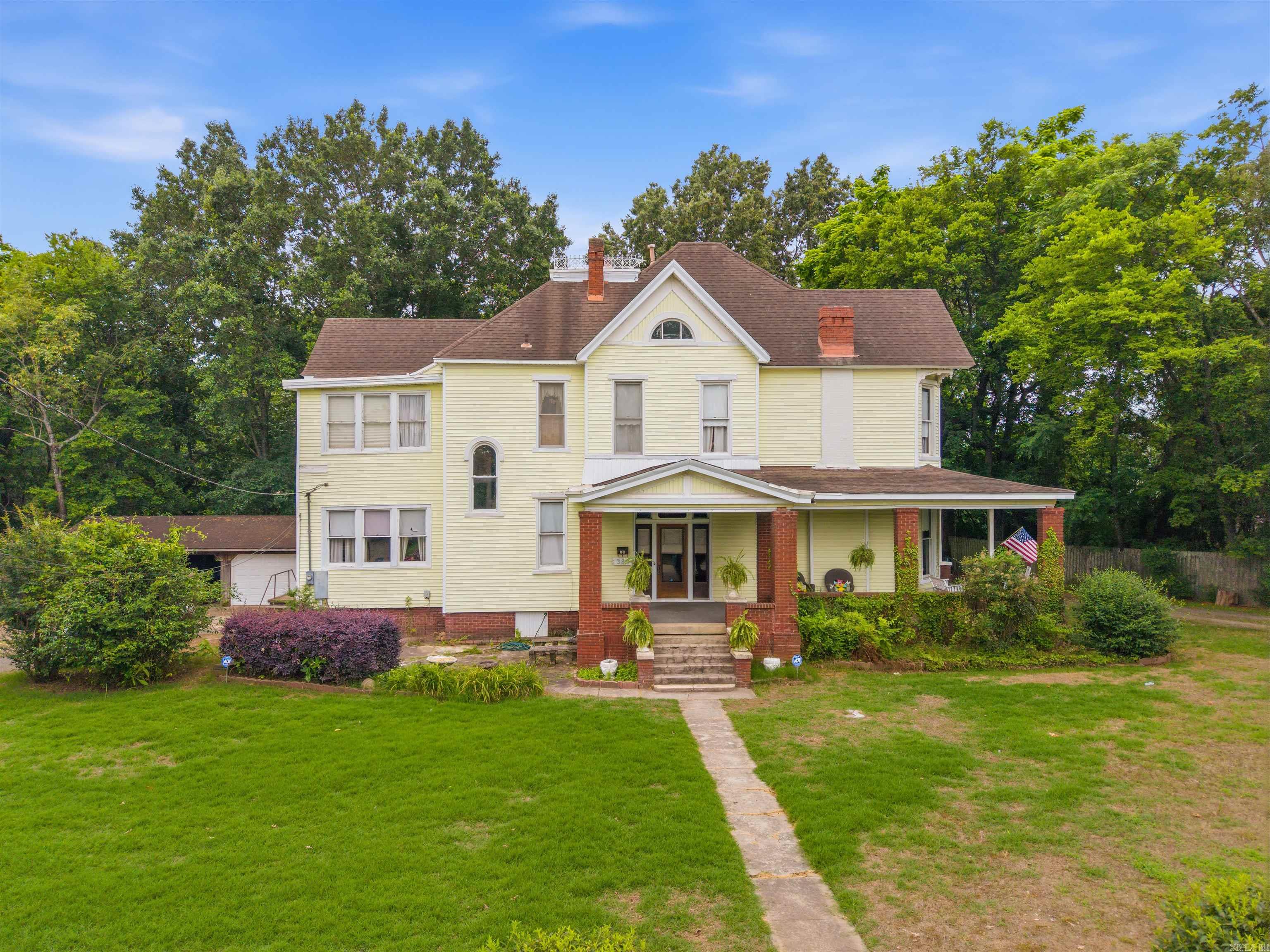 Step into a rare piece of Arkansas history with this turn-of-the-century Victorian estate situated on approximately 1.27 acres in North Little Rock’s historic Argenta area. Rich with character, stories, and opportunity, this unique property offers the perfect setting for a homestead retreat, multi-generational living, event venue potential, Airbnb investment, or future commercial vision. This spacious 4-bedroom home features central heat and air, multiple living spaces, and historic architectural charm throughout. Steeped in local history, the original owner was a downtown saloon owner, and the original saloon mirror still remains in the home as a stunning conversation piece and historic focal point. Over the years, the property has hosted weddings, catered gatherings, celebrations, and community events, adding to its warm and welcoming legacy.  A 3rd bathroom space offers additional upside for the next owner. Being sold "as is" in its current condition.