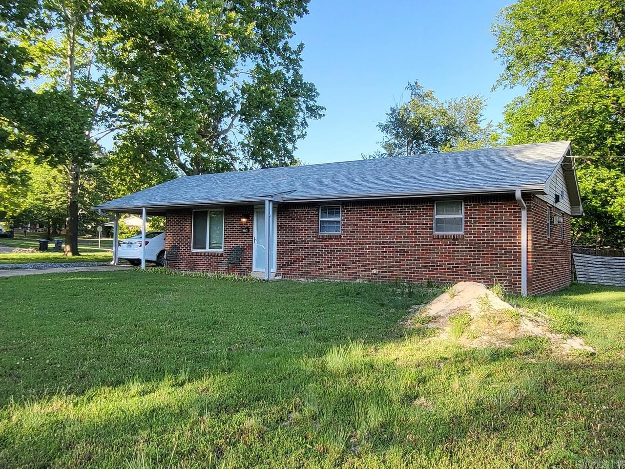 Attention Investors! Great find in the heart of Jonesboro for under $100,000. Needs work. Renovation has been started but not completed. Primary bedroom has been framed out and a new primary bath has been plummed. Kitchen has been gutted. New roof. Extra-large corner lot. Cash or in-house bank loan only. Great potential!