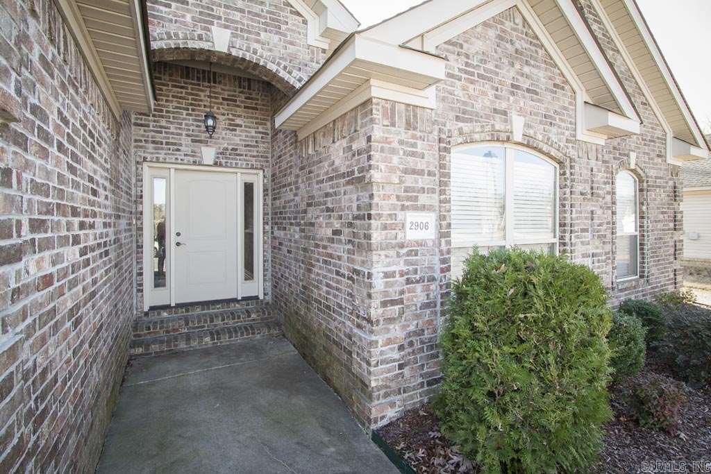 Immaculate better than New 1-story split floor plan home that is MOVE IN Ready! Open Kitchen w/Granite, Tile & desirable scraped plank hardwood flooring, carpet in bedrooms, Partially covered deck, fully fenced private backyard overlooking a greenbelt, All the updates and convenient location minutes to I-30 & I-430, Near New outlet shopping & restaurants, Qualifies for RD ZERO DOWN LOAN