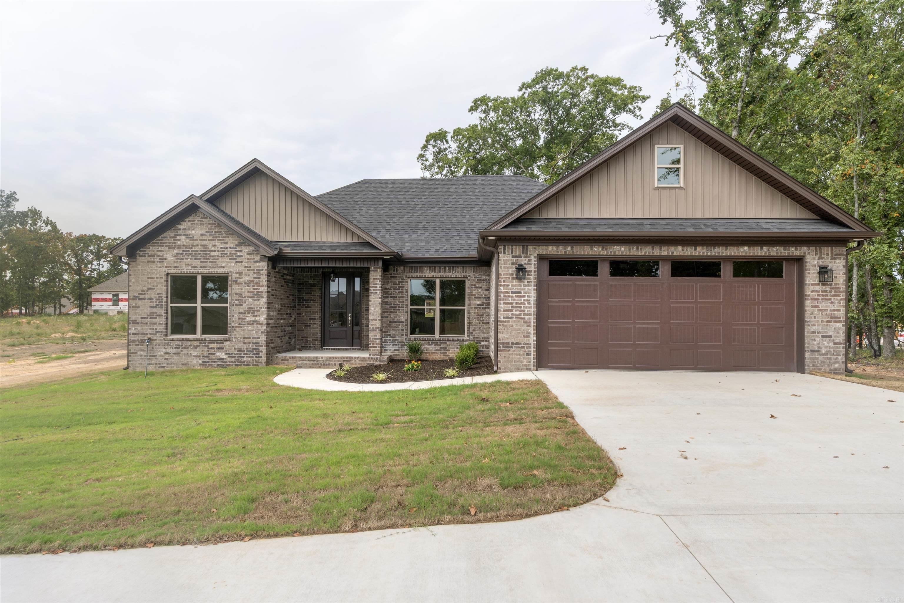 Convenient location near new elementary school and the side entrance to LRAFB. One level with walk-in shower, ceiling fans, walk-in closets, front and back porches, with spacious back yard, plus extra parking pad so you never have to back out on street. Why drive your kids to school everyday when its a 5 minute walk.
