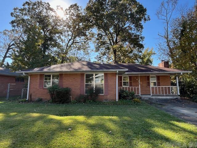 Check this out - a Price Reduction!!! Located off the corner of N James St and Thompson St inside the Jacksonville city limits features this Brick home with three bedrooms one and a half bathroom. The den with a built-in fireplace and the nice wood deck in the back are nice bonuses.  Home is in the established subdivision. Call today for details... log on www.hudhomestore.gov to submit offers and www.olympusams-at.com for management information. HUD case #031-570299 - "HUD homes are sold AS IS".