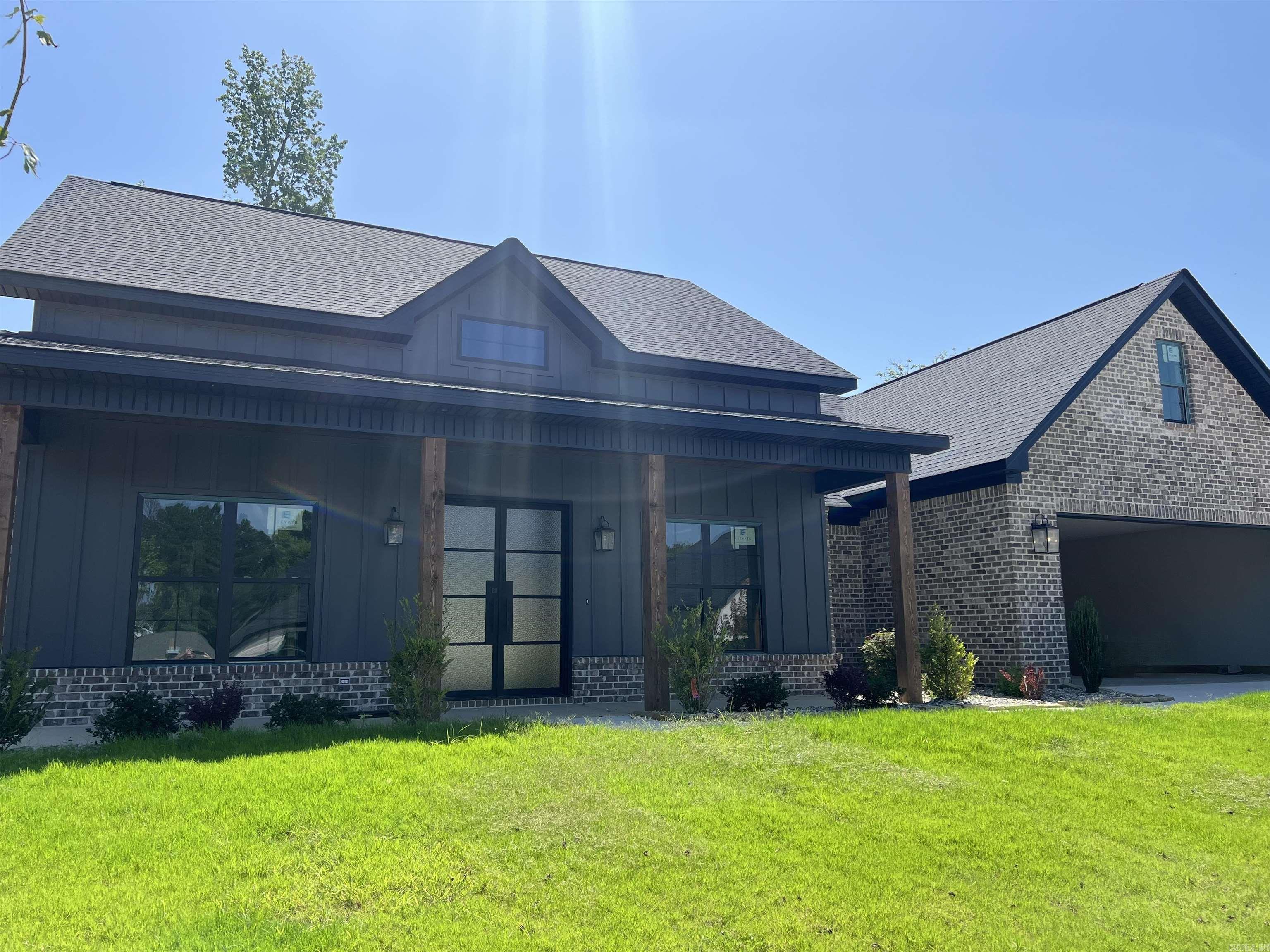 Check out this new construction home.  It starts with a great foundation built on Rebar not wire mesh.  Also built with green Zip board for added protection.  Open floor plan from Kitchen to living room 4 bedrooms or 3 bedrooms with a bonus room, custom cabinets with a custom Pantry, oversized laundry, custom lighting, in trey ceiling and a closet fit for a queen.  Relax out on the back porch with a wood burning fireplace and kitchen.  This is a must see.