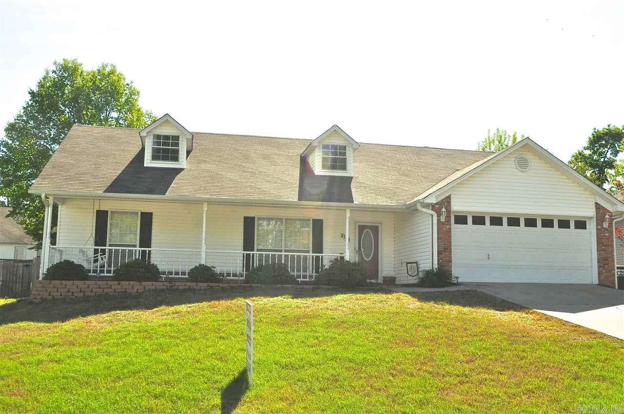 This home sparkles and is ready for you!  Handscraped hardwood floors.  Huge greatroom features a gas log fireplace.  Spacious kitchen joins dining area.  Split bedroom floor plan features a private setting for master.  Large hall bath shared by 2 bedrooms.  2 car garage.  Privacy fenced back yard features a patio.  Bryant school district!