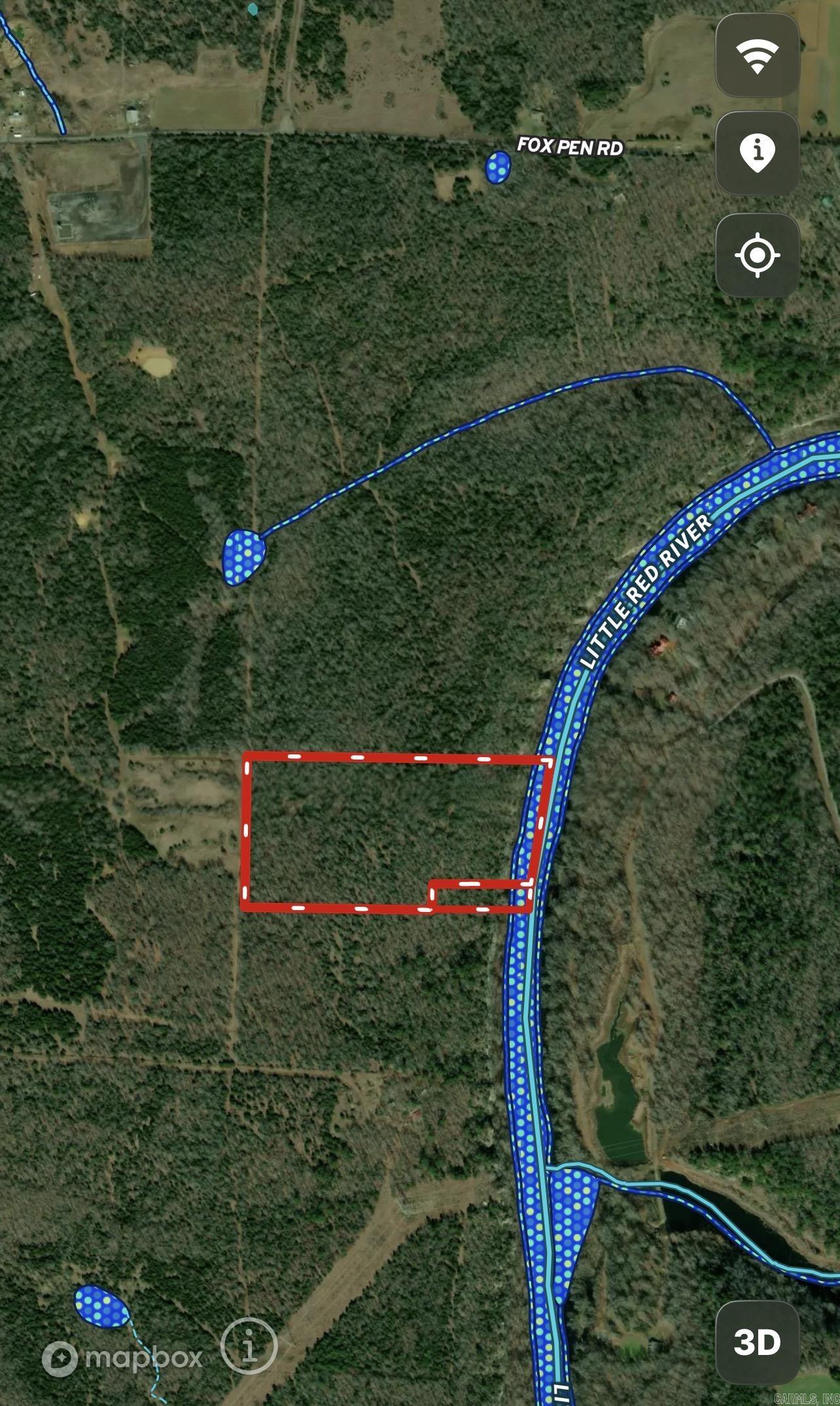 19.17 surveyed acres with Little Red River frontage located between Pangburn and Searcy. This could make a great recreational hunting getaway or place for your dream home in the woods overlooking the river below.