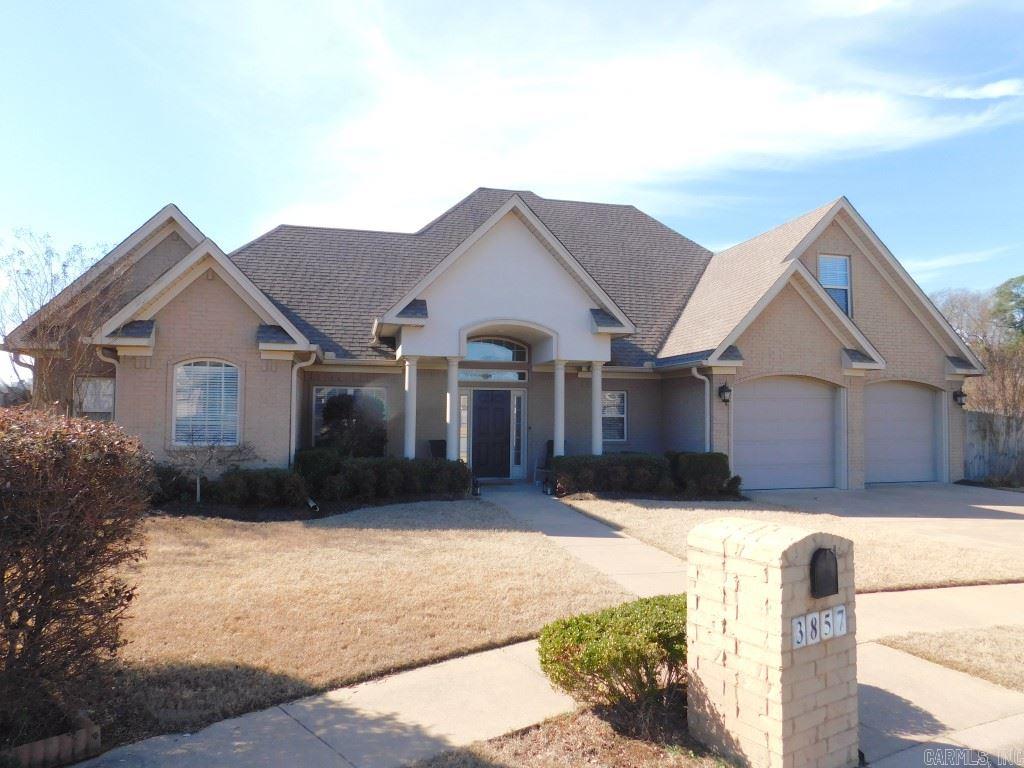 Great all-brick home on cul-de-sac with huge backyard. Very nice family room with concrete floors, gas log fireplace, and tons of natural light. Kitchen has new countertops with breakfast bar and large dining area. Split floor plan. Master has his and hers closets, jetted tub, and large walk-in shower. 4th bedroom could also be bonus/game room. Covered back porch. It's a must see!