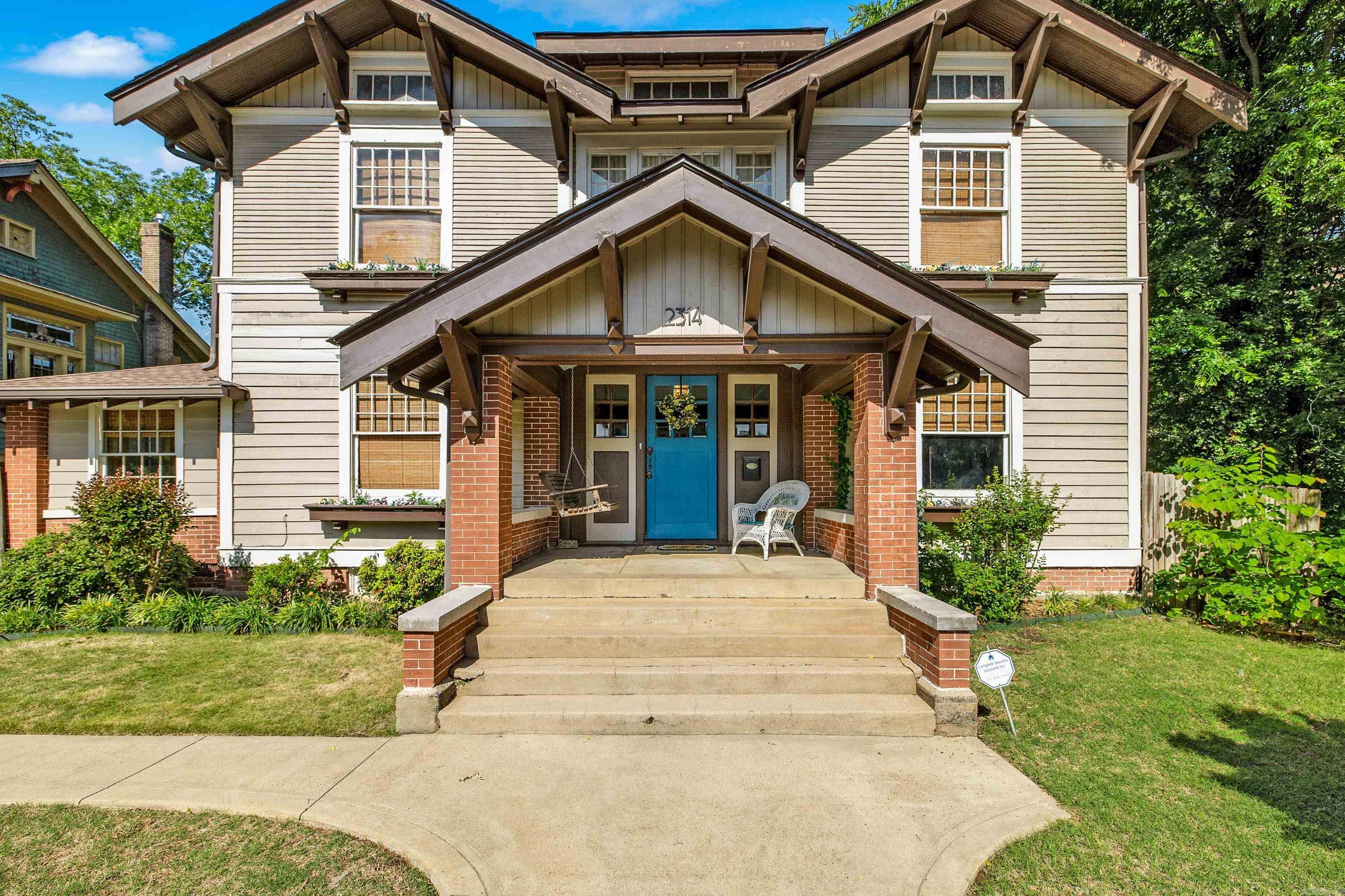 Historic charm like this is truly priceless! The Arthur C. Becker Home, a beautifully restored 1900 Craftsman, blends timeless character with thoughtful modern updates while honoring its original design. Built during Becker’s career with Niemeyer Lumber Company, the home showcases stunning tiger oak millwork, wainscoting, and an impressive oak staircase. Custom window coverings throughout. Pre-inspected, Eligible for 100% financing and historic tax credits for approved updates - AGENTS SEE REMARKS.  Features include a grand foyer, living room, bright sunroom/3-season porch, family parlor, formal dining room, breakfast room, updated kitchen with pantry, 2 gas-log fireplaces, original French and pocket doors, and full bath on the main level. Upstairs offers a spacious primary suite with dressing room and oversized bath, 2 additional bedrooms, clawfoot tub bath, built-ins, gallery space, and laundry room. Nearly 500 SF drywalled basement for workshop/storage. Outside enjoy mature landscaping, large patio, grilling deck, raised beds, and off-street parking. Convenient to the SOMA. Pettaway, Capitol complex, Arkansas Children’s, UAMS, and downtown Little Rock.