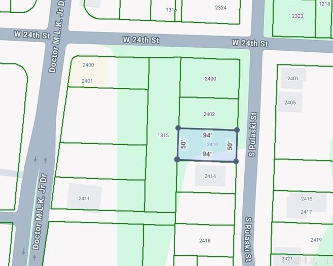 Residential lot in with great opportunity to build your next home or investment property in the heart of Little Rock.  Conveniently located with easy access to downtown, major roadways, shopping and local amenities.