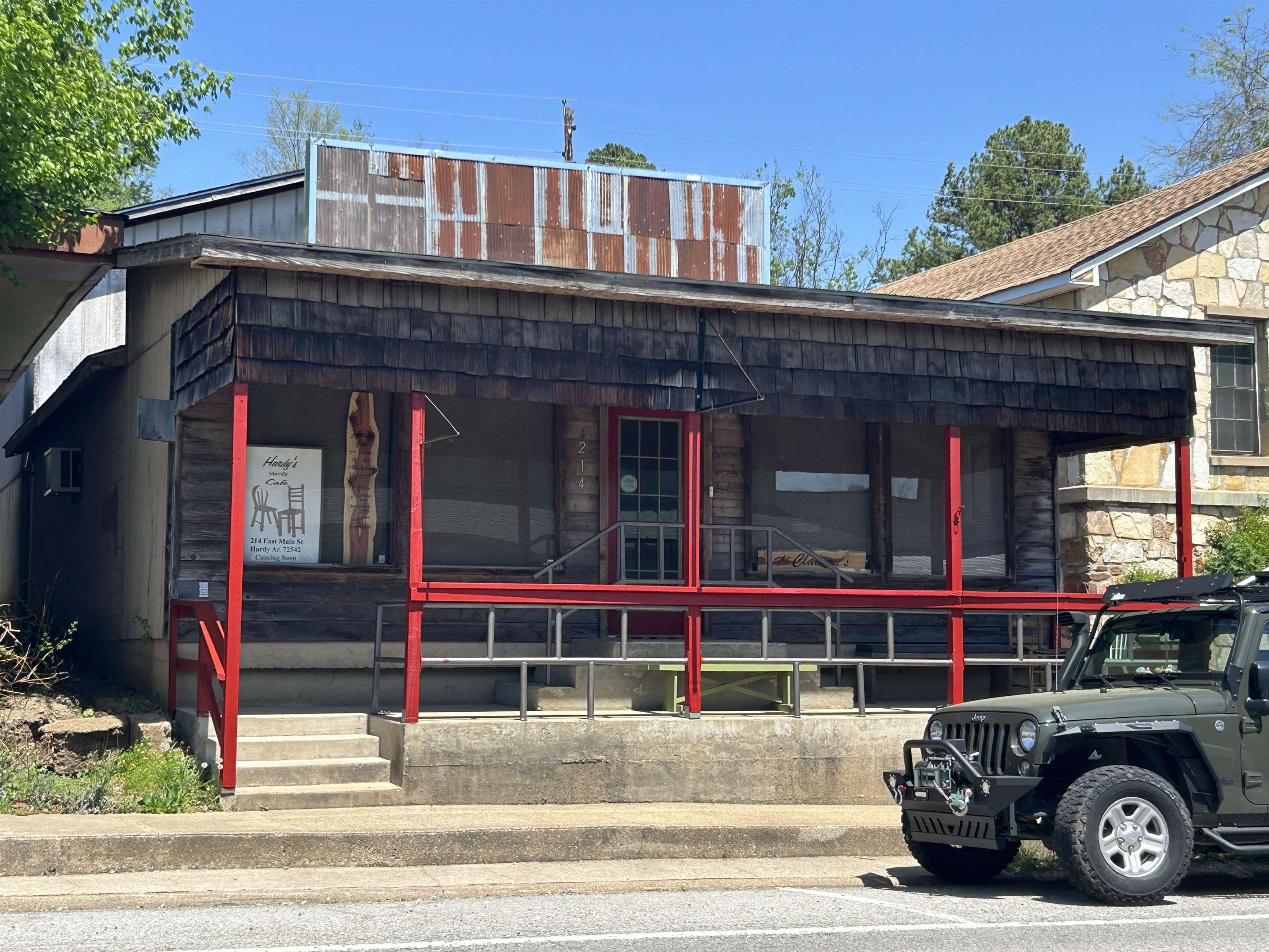 Great business opportunity in a popular tourist town! Revamped to be a Restaurant w/living quarters upstairs could be converted into two-level restaurant or even two businesses in one building! New restaurant-grade kitchen appliances. Detailed workmanship was put into restoring/remodeling this building! (2004 sqft+- lower level) Restaurant/kitchen equip conveys w/sale at list price. Equip consist of lrg 3-door refrigerator, lrg 2-dr freezer, 1-door freezer, dishwasher, elec stove/oven, sm conv oven, lrg baker's oven, grill, deli meat slicer, 2-deli/bakery displays (1 refrigerated), lrg ice maker & coffee maker.  4-rectangle solid wood tables, 4 round tables, padded bench seating, metal chairs & stools. There is a conference room (+conference table) Back entrance is handicap accessible, upper & lower level. Upper level (1174 sqft+-) is currently living quarters w/2 bdrms 2 lrg walk-in clsts, bthrm w/walk-in shower and a nice livingroom w/attractive wood planked walls. Heat/air: 2 units upstairs, one has heat cntrl. 2 units downstairs, one has heat cntrl. Air curtain @ frnt dr. Pre-approval ltr required before showing. W/D doesn't convey
