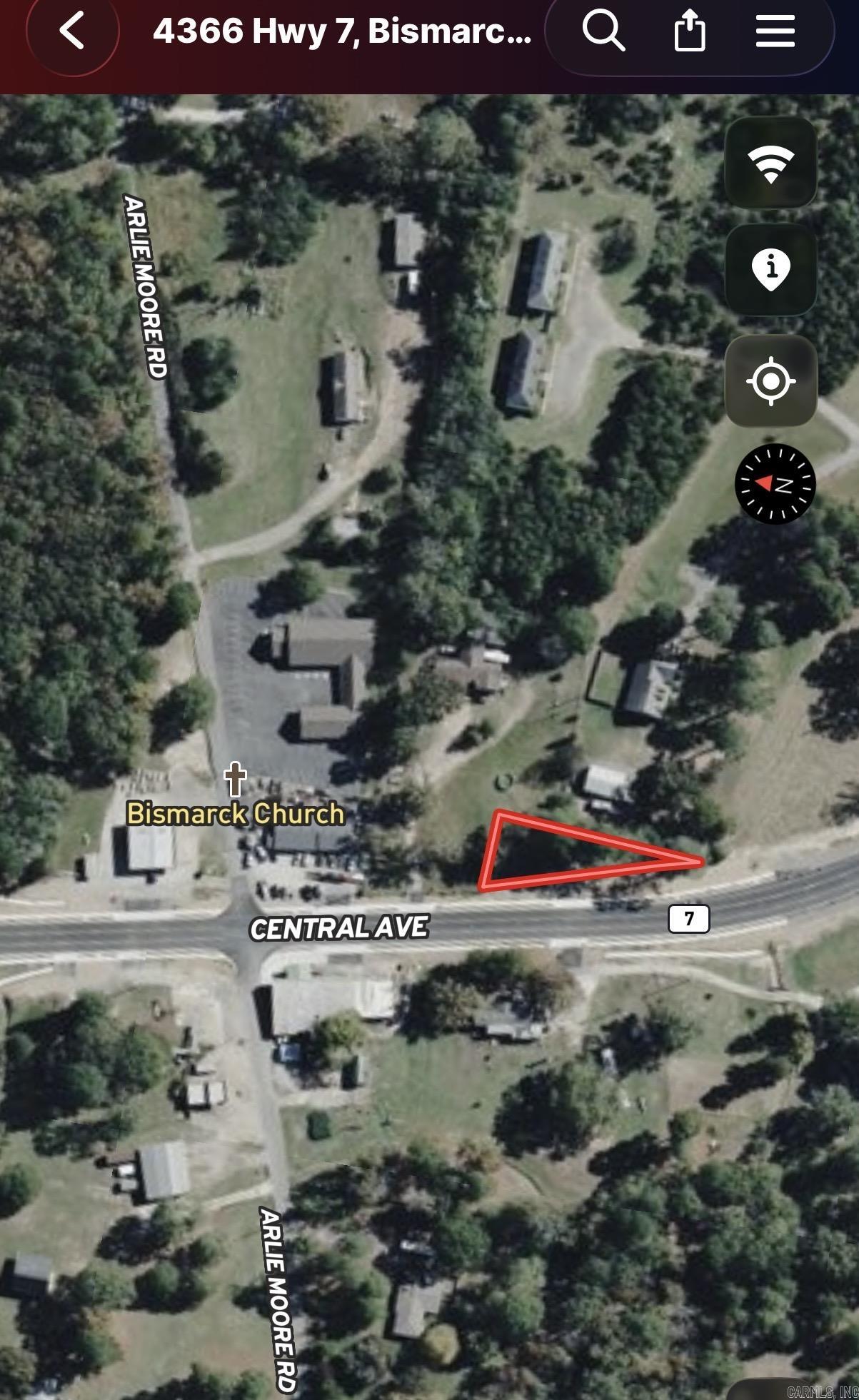 Location, location, location! This prime lot sits right on scenic Highway 7, between Hot Springs and Arkadelphia. Surrounded by businesses, it’s ideal for a small business or even a short-term-rental. It already has septic, water, electricity at the road, a brand new paved driveway, sidewalk, and a slab ready to go. Plus, you’re minutes from DeGray Lake’s Arlie Moore access—prime exposure and traffic!