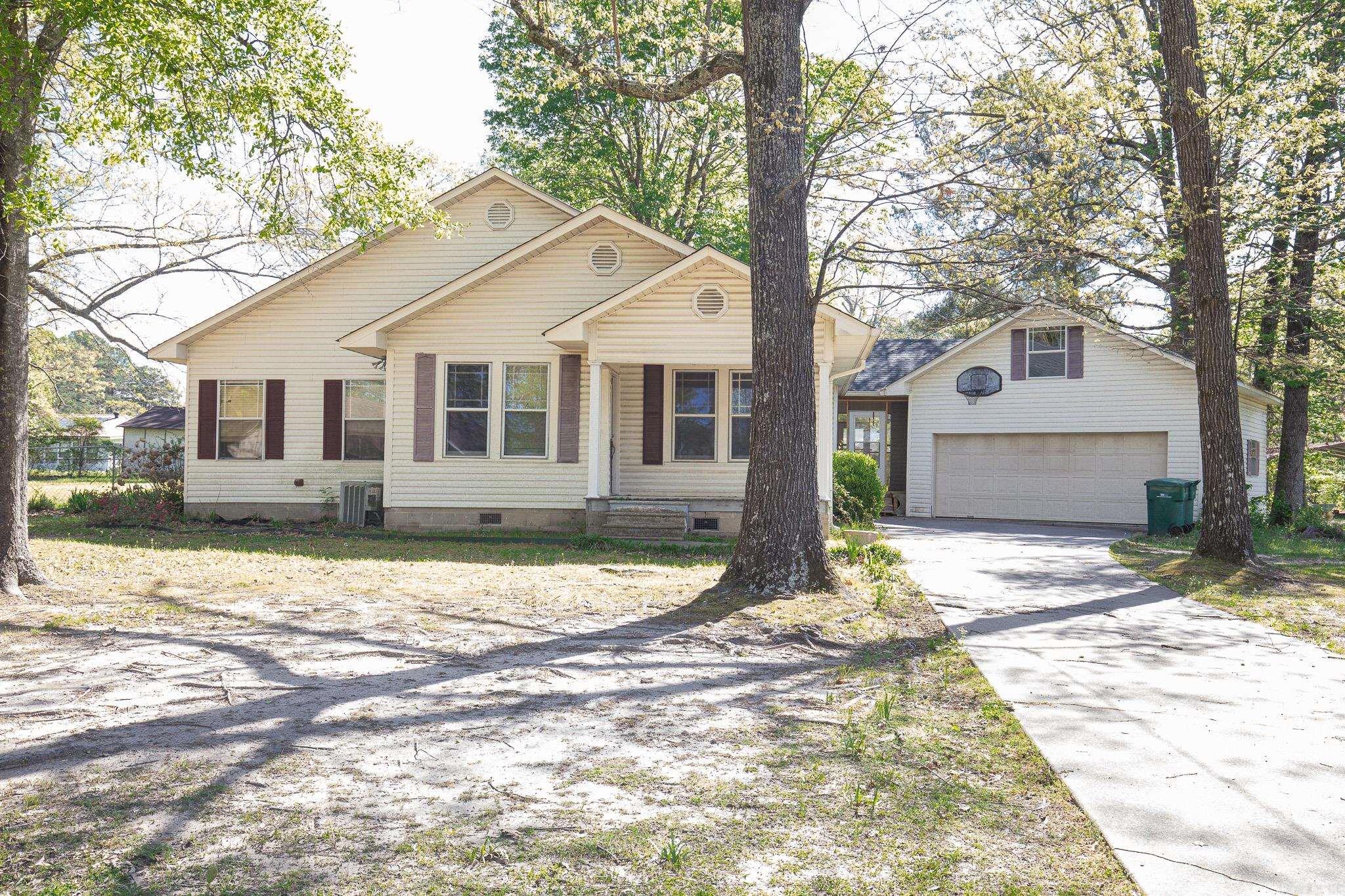 Bring your contractor and make your vision for this one come to life! 3 bedrooms plus a bonus space upstairs, 2.5 bathrooms. House at the end of cul-de-sac on .87 acres. Fenced backyard, roof 2021, hot water 2020. Utilities are not turned on. Selling as is. The potential is endless! Bring all offers!