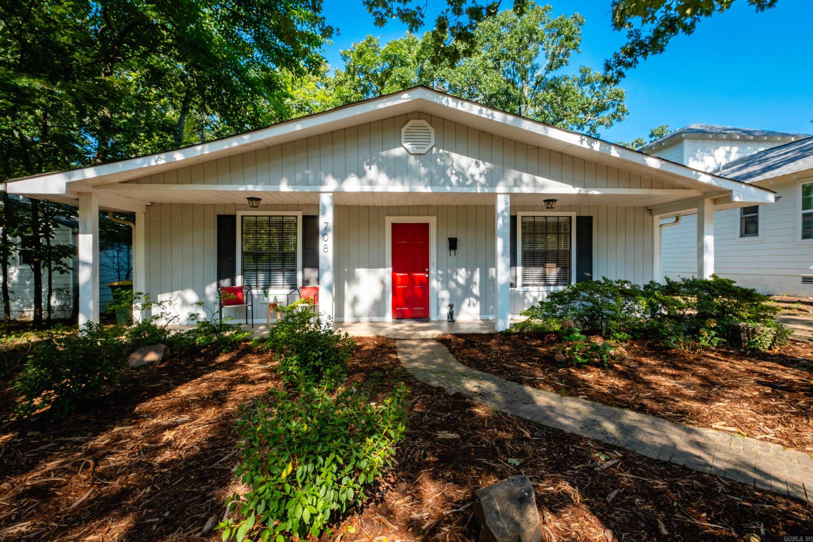 NEW roof and flooring, updated plumbing and HVAC in this wonderful Hillcrest home! Outstandingly updated, the 3 bed, 2 full bath home includes a primary suite with a spacious bathroom and walk-in closet, two additional nice sized bedrooms, two living spaces and an open living/ dining floor plan perfect for entertaining.  Granite countertops and plenty of storage highlight the open kitchen.  On the outside you will find a front porch with a peaceful view of a greenspace, a low maintenance front yard and a fully fenced large backyard ready for kids, pets and even the young at heart playing, a garden or both! All of this located minutes from Hillcrest shopping, restaurants and entertainment.
