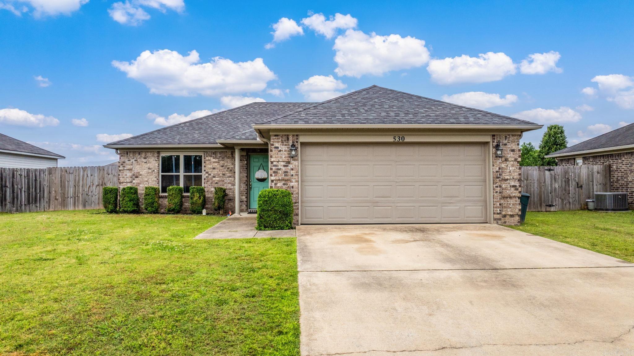 Back on the Market due to Buyer's financing falling through. Welcome to 530 Jasper Street in Conway—an inviting home that’s move-in ready and waiting for its next chapter. Built in 2016, this well-maintained 3-bedroom, 2-bathroom home offers 1,118 square feet of comfortable living space designed for everyday ease. Whether you’re a first-time homebuyer, downsizing, or looking for a smart investment, this home checks all the boxes.