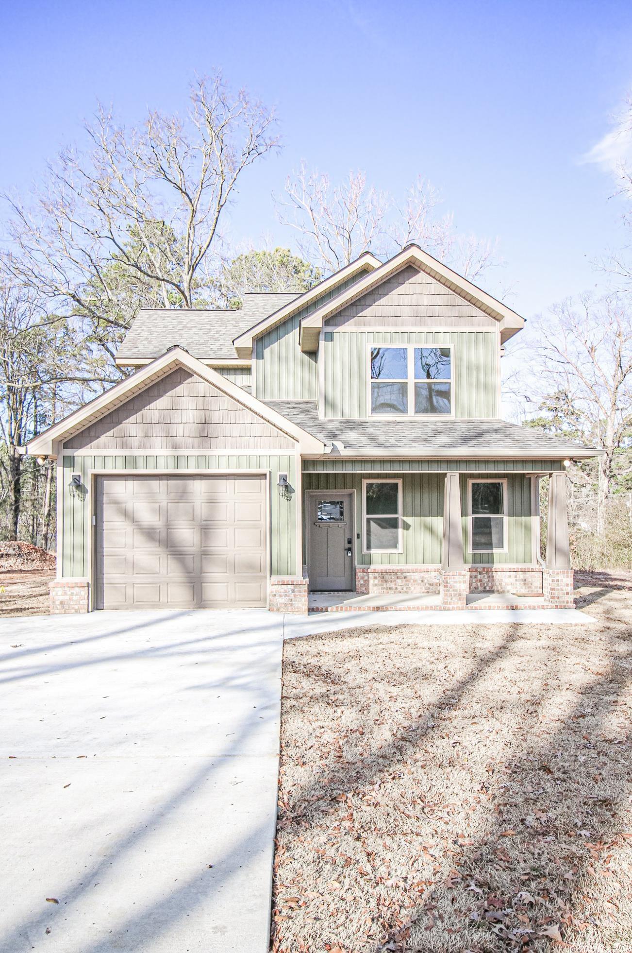 This beautiful new construction comes with 4 bedrooms, 2.5 baths, large laundry room, and an open living/dining/kitchen area! There is no space left alone in this home with tons of storage and walk-in pantry. The master bath has a walk-in closet, large stand-alone bathtub, and a Jack and Jill bathroom upstairs with double vanity for the kids! Comes equipped with a Ring doorbell and seller will construct a privacy fence. This property is very convenient to town, close to schools and in a very quiet area. Additional lots are available with this home. Agents see remarks.