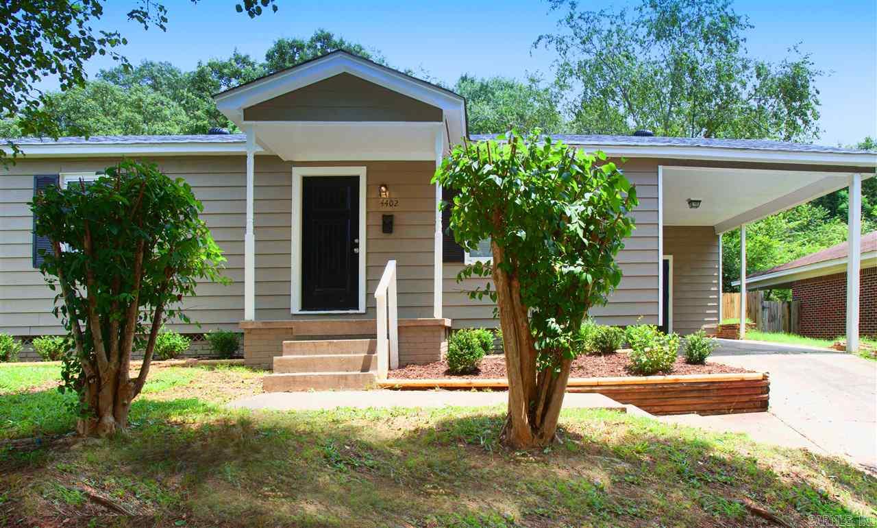 Cute little 2bd/1ba in North Little ! Newly renovated with covered carport . Cute front yard and big back yard with a small back yard deck ! New flooring and paint through out ! new kitchen and appliances !  Move in ready !