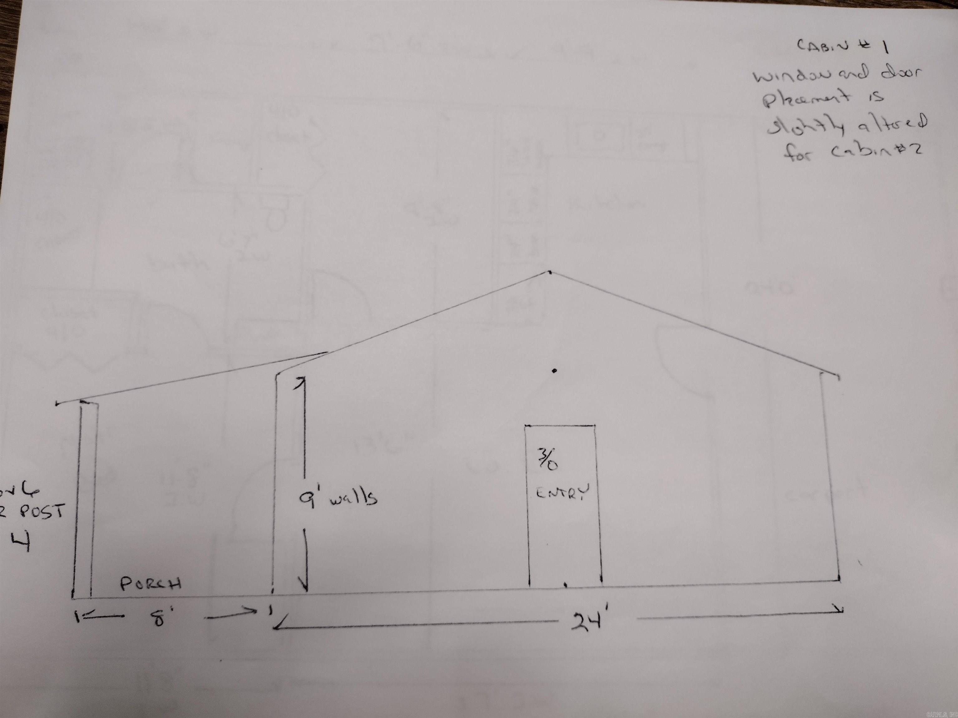 New Construction, this 720 sqft home will be built atop a mountian, offering panoramic views that are stunning and close to White River with private access point. The cabin includes an 8x30 covered porch, 12x30 attached carport, metal siding, mini-split Heat and air and stainless steel appliances including refrigerator, electric range and microwave more details documents