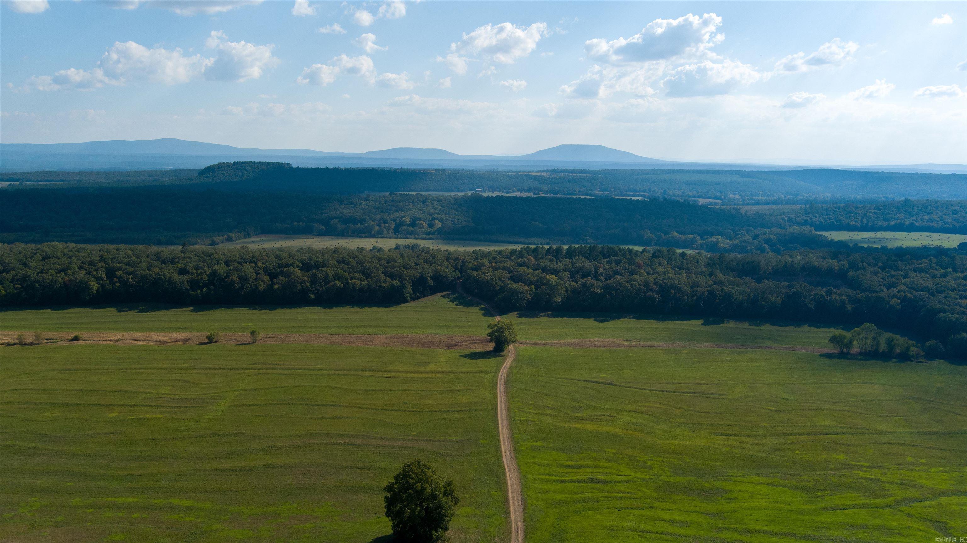This is more than land—it’s a lifestyle. Spanning 1,287 acres of pristine beauty, this property is a rare find with open fields along the Petit Jean River, backed by majestic mountain views. Recently harvested hay fields attract abundant wildlife—deer, turkeys, and coveys of quail already call this place home. Imagine adding your own quail habitat for world-class hunting!  Highlights: *Prime Location: Minutes from Booneville conveniences and a short drive to Fort   Smith shopping. *Agricultural Potential: Last count—835+ large round bales of hay! *Wildlife Paradise: Perfect for hunting, recreation, or building your dream lodge. *Easy Access: Well-maintained roads throughout the property.   Whether you envision a private estate, hunting retreat, or income-producing farm, this property delivers unmatched possibilities.  As the song says, “Buy Dirt”—and make it yours today!  Contact us now for details and a private tour! 501-680-0016