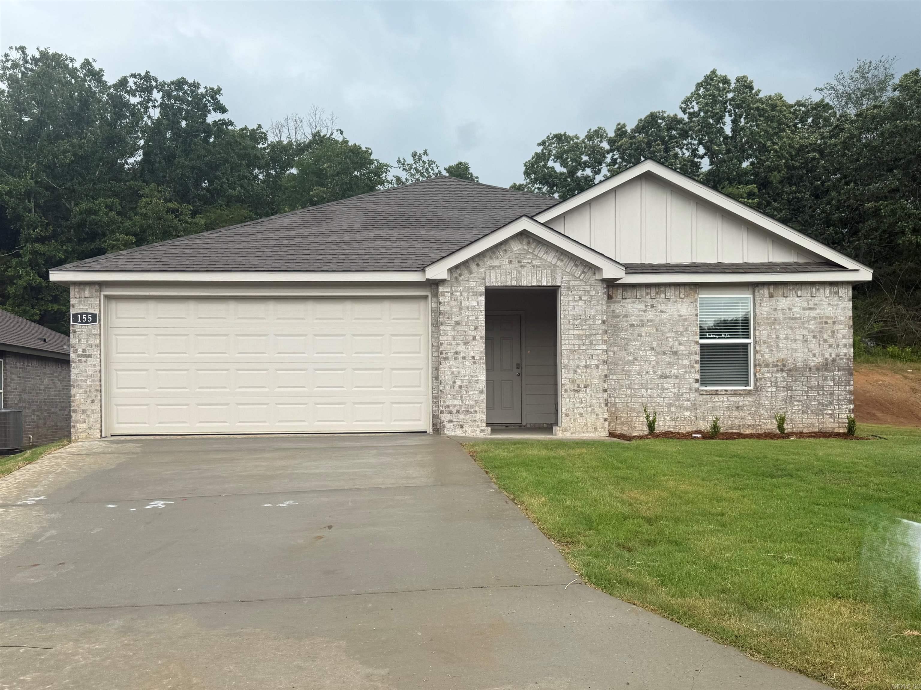 Amazing Aubrey plan in Stone Canyon, located in Maumelle, Arkansas! These new construction homes feature modern finishes for comfortable living! Each home has LVP flooring throughout common areas and carpet in bedrooms and closets. In the kitchen and bathrooms, you’ll find beautiful quartz countertops. The primary bathroom features a walk-in shower and a quartz vanity! Each home will have 4-sides brick with Hardie® siding per plan. These homes come with a programmable thermostat! 10-year limited Homebuyer’s Warranty! All photos are stock photos, representative of plan only and may vary as built. Annual taxes is an estimate. Taxes are TBD. HOA dues are $150 annually with a $75 transfer fee. Special Improvement Tax of $420 annually.
