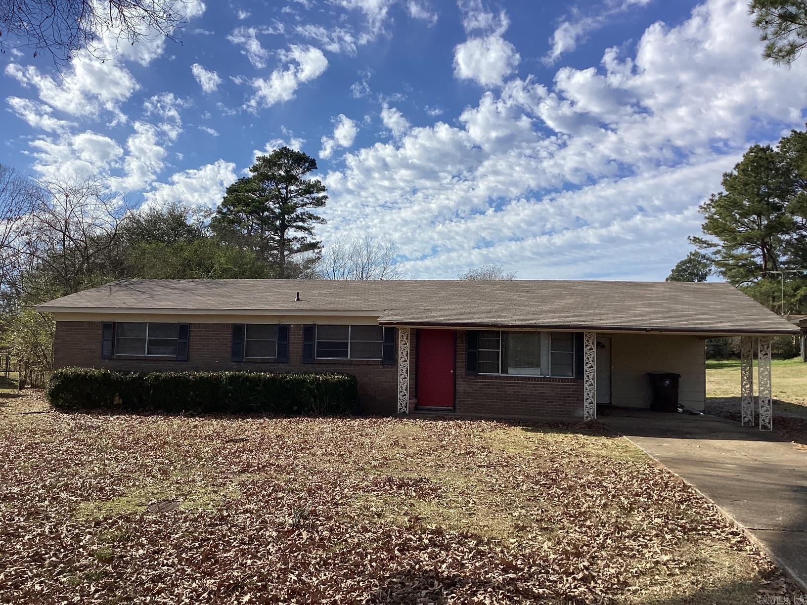 Priced to sell at $84,500, this 3-bedroom, 1.5-bath home sits on a .41-acre lot in Prescott, AR and is ideal for investors, flippers, or buyers looking to renovate and build equity. The spacious lot offers room to expand, garden, or simply enjoy extra privacy. This property is a blank canvas ready for your vision.
