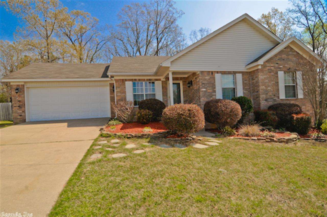 Looking for privacy at a great price? This 3-BR 2 BA homes offers beautiful crown molding, walk in closets, ceramic tile and hardwood floors. Come enjoy the covered patio great for family BBQ's.  The fully fenced yard is nicely manicured (front and back) and ready for entertaining. This one is minutes from LRAFB, and this price is unbeatable. Agents please see remarks.