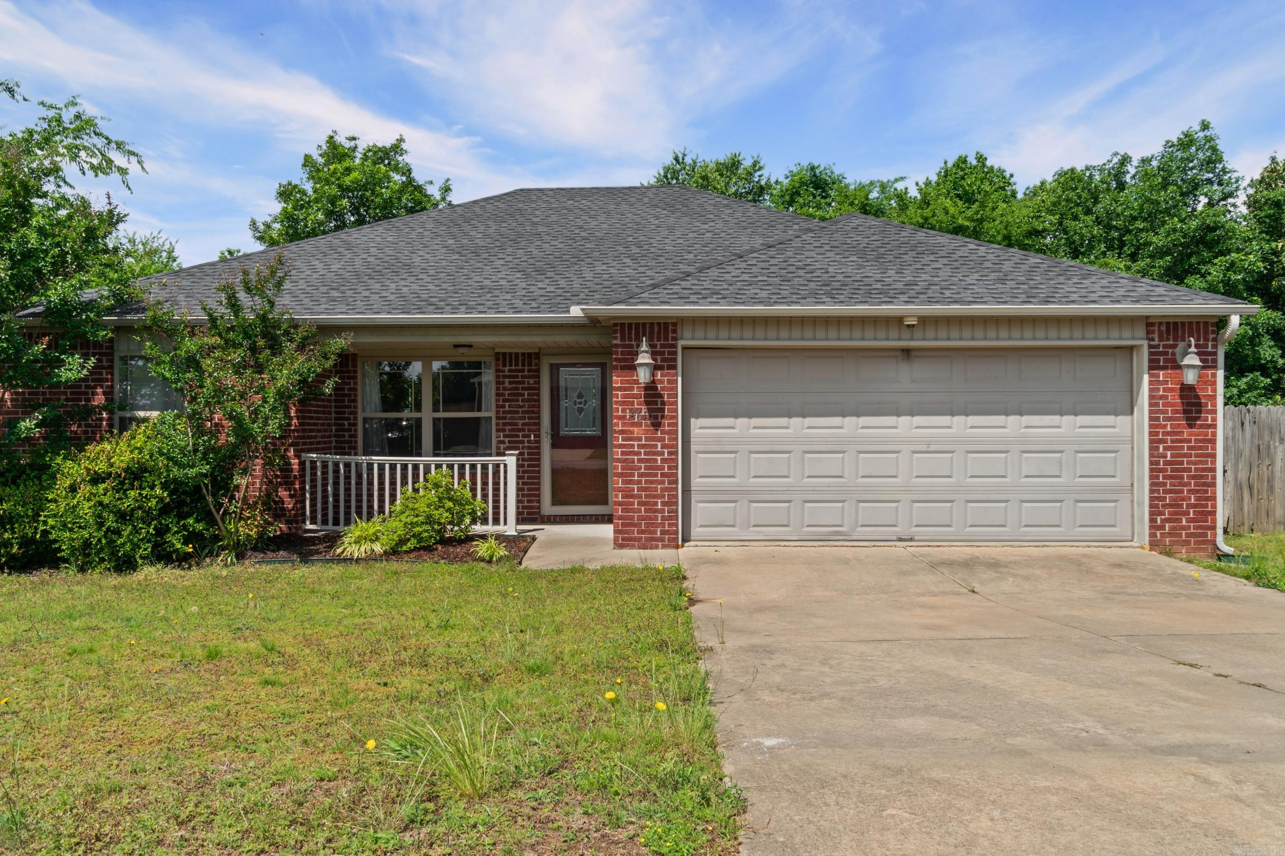 Located in the Bryant School District, this 3 bedroom, 2 bathroom home has been well taken care of and is ready for new owners! Walk in to the spacious living room that is open to the kitchen with a breakfast bar between. Refrigerator conveys. The eat in kitchen has a spacious pantry and exterior door to the tree lined back yard. The primary bedroom is separate from the guest rooms. The spacious primary bath featuring double vanities and a walk in closet. Two additional bedrooms and a hall bathroom are on the opposite side of the living space. New roof in 2025 and well maintained HVAC system. All in a great location between Bryant and Little Rock. Schedule your showing today!