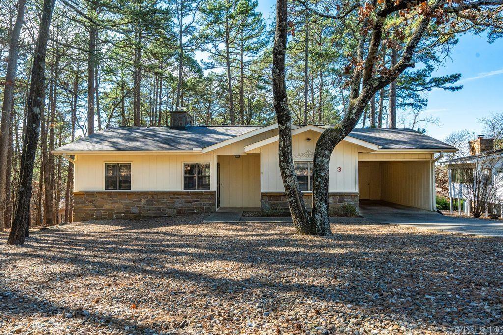 SELLER TO PAY BUYERS ONE-TIME $2,000 POA BUY-IN FEE WITH AN ACCEPTABLE OFFER. Welcome to this beautifully updated split layout 3-bed, 2-bath home offering 1,276 sq ft of comfort. Meticulously maintained & extensively upgraded, this move-in-ready home boasts a bright & open floor plan featuring a kitchen that overlooks the dining & living areas, creating an inviting space ideal for everyday living & entertaining. A pantry has been added to maximize storage, & all interior paint has been refreshed within the last 5 years. Major updates provide peace of mind, including a new HVAC and heat pump (2023), hot water heater (2025), thermostat, surge protector in the electric box & professionally cleaned ductwork with new floor vents. The electric fireplace, installed in 2022, adds warmth & charm to the living space. Both bathrooms have been fully updated with new tubs, showers, tile, vanities, & fans. The kitchen is equipped with newer appliances, including a refrigerator, dishwasher, garbage disposal (2023) & microwave (2022). The carport wall was enclosed for added privacy & a vapor barrier was installed in the crawlspace. Enjoy a quiet street and very few neighbors in this west end home.