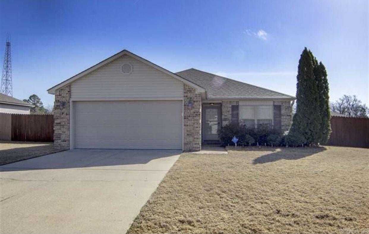 Great home in the Bryant school district. Fully Fenced. Refrigerator included. Move in ready December 1. No housing vouchers. Cannot show until December 1.