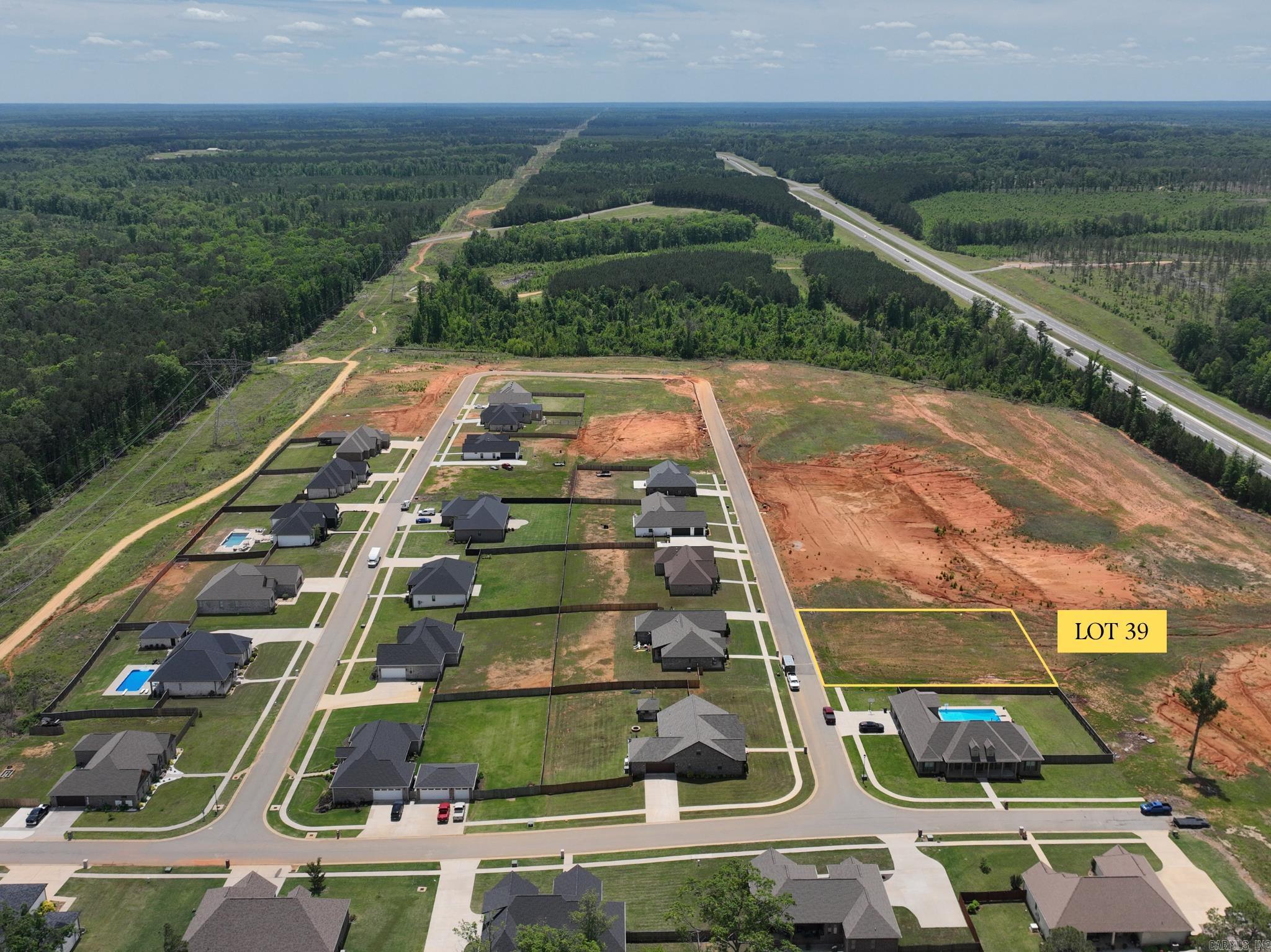 Build your future home in the peaceful Oak Tree South subdivision in Sheridan, Arkansas. Lot 39 offers a convenient location just minutes from Hwy 167, providing quick access to Sheridan, Little Rock, and surrounding areas while still enjoying a quiet residential setting. This homesite combines small-town comfort with easy access to shopping, dining, schools, and everyday amenities. Don’t miss this opportunity to own a residential lot in one of Sheridan’s growing areas.