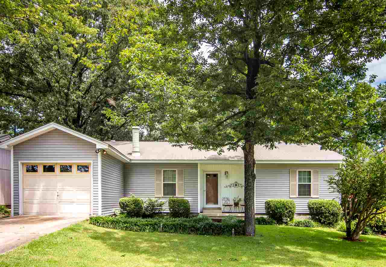 Fantastic find located in West Little Rock, this home has 2 bedrooms PLUS a large bonus room for a 3rd bedroom/office/play room/music or craft room.  The kitchen is OPEN to the dining and living room area that features a cozy wood burning fireplace. And it's efficient! Low e windows & tankless water heater! The floor plan is perfect for entertaining indoors and out! The back deck leads out to a large shaded backyard with a storage a shed that could be a small shop! Come see your new home today!