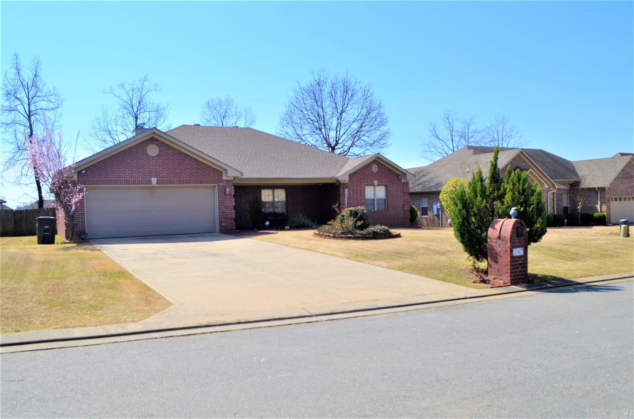 Find all the space you need is this wonderful 5 bedroom, 3 bath all brick home! Beautiful wood vaulted ceiling crown the great room with brick fireplace and brick archway opens into large kitchen and dining area. New roof 2017, New paint, granite counter tops, cabinets galore, and pantry in the kitchen, laundry room, and office/bonus room. Large bedrooms with plenty of closet space. Fully fenced backyard with privacy fence. Call to schedule a showing today!