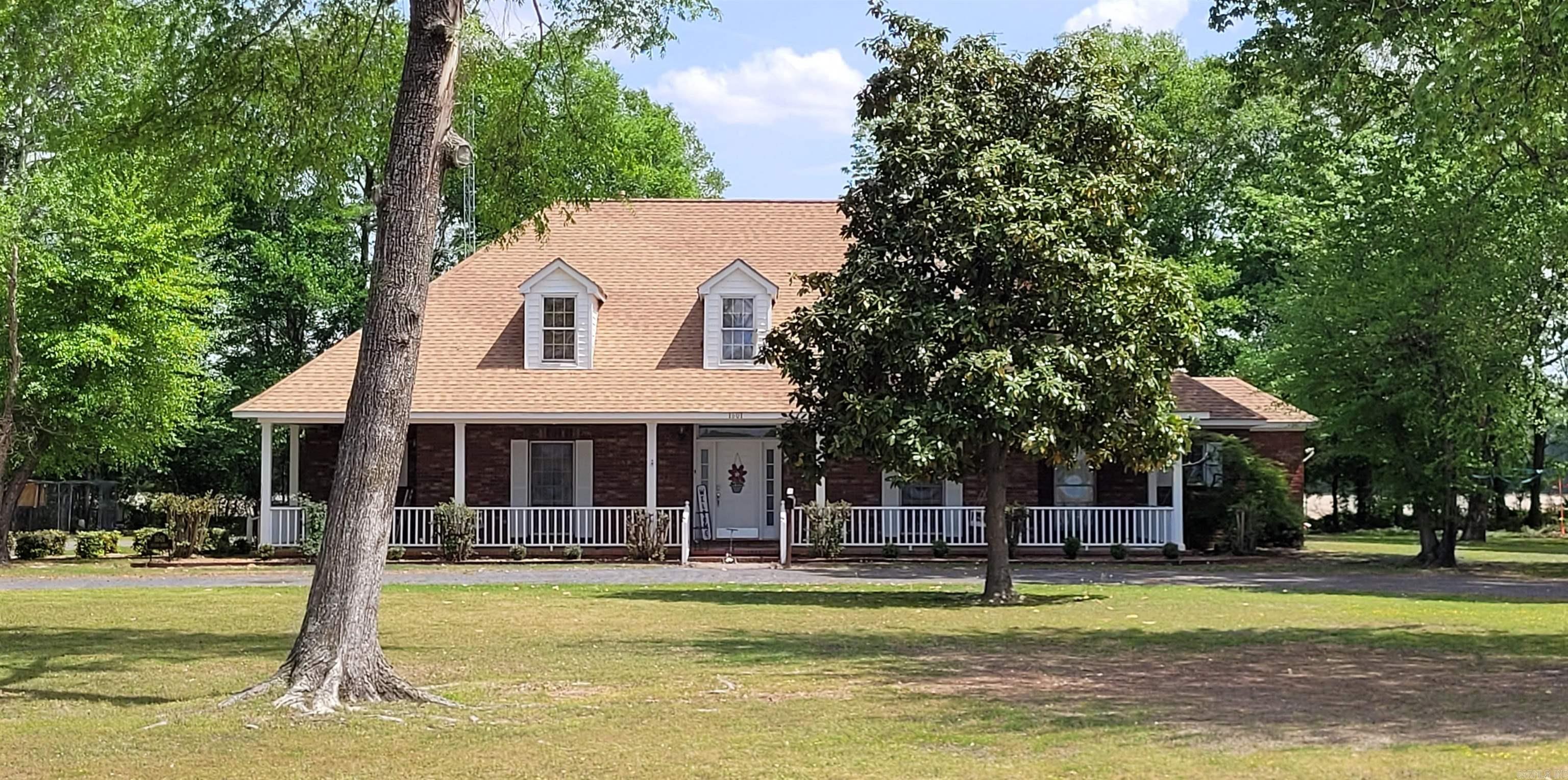 Is 1601 Weldon Ave THE ONE you've been looking for? This beautiful 3303sqft home sits on 1.83 acres and offers 5 bedrooms and 4.5 baths. The house sits back off the highway which allows you to take in the stunning view of the front porch and landscaping as you come up the extended drive. The first floor includes a spacious living room with fireplace and a trio of windows that provide an incredeible amount of natural light from the adjacent sunroom, an updated kitchen and large pantry, both formal and informal dining areas, a half bath, laundry with tons of storage, a guest bedroom with full bath, and a private primary suite that has more than enough room for the owners' two king size beds! Upstairs you'll find three more bedrooms and two additional baths. There is so much to love about this property. Take a tour, walk the land, and envision how you would fill all of those roomy interior spaces. *Flood insurance is required. Current policy is $840.32/year through Woodruff County Farm Bureau.