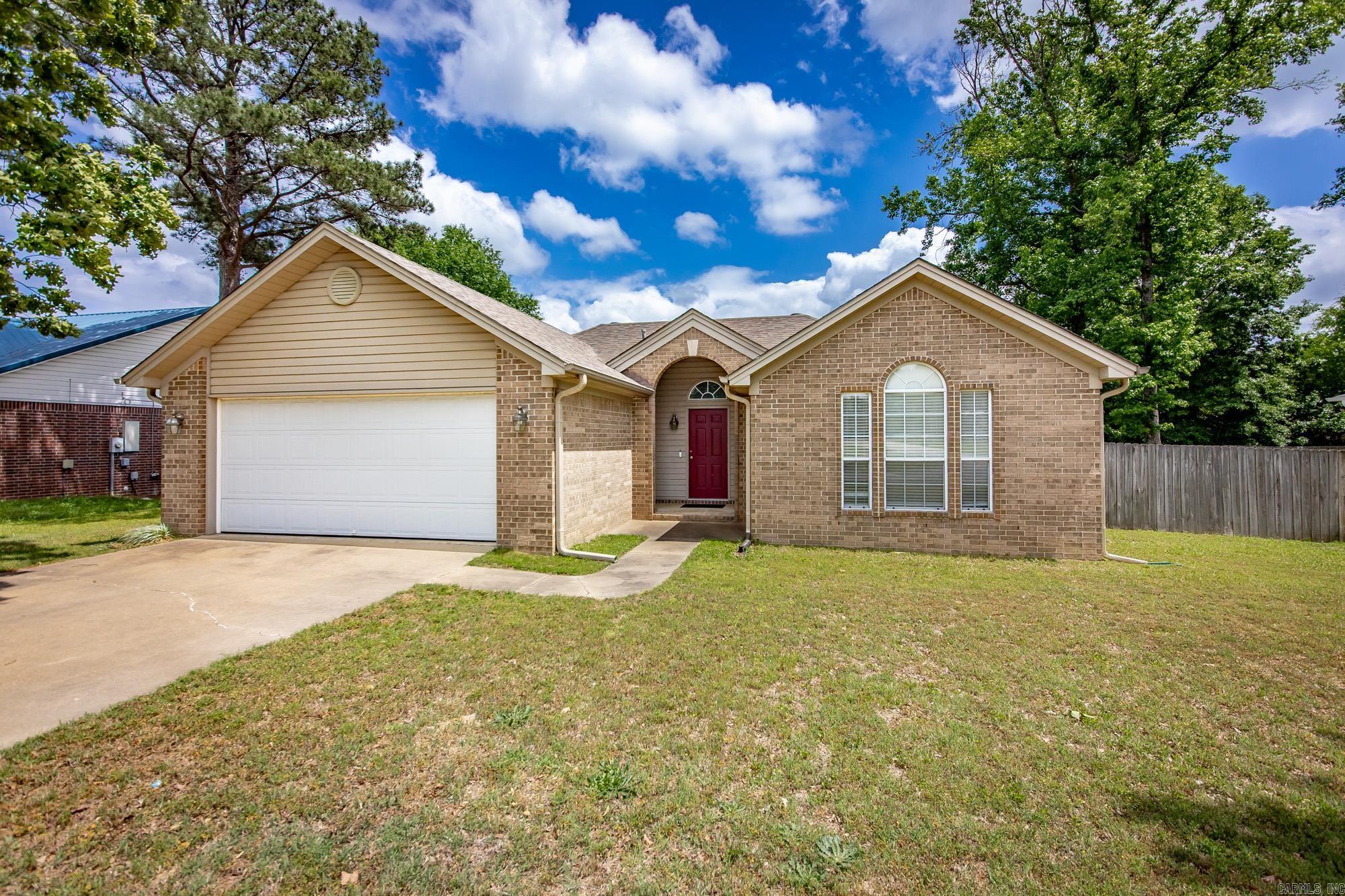 Well maintained all brick home, 3 bedrooms and 2 baths.  The living room is very spacious and has a gas fireplace, vinyl flooring, LED lighting. Large kitchen/dining combo with breakfast bar and stainless steel appliances. Master bedroom is apart, has tray ceiling, walk in closet, master bathroom has double vanities, jetted tub, 2' inch blinds throughout. Covered patio, fenced backyard. Roof 2022, HVAC 2012 and water heater 2020.  Call today for your private showing.